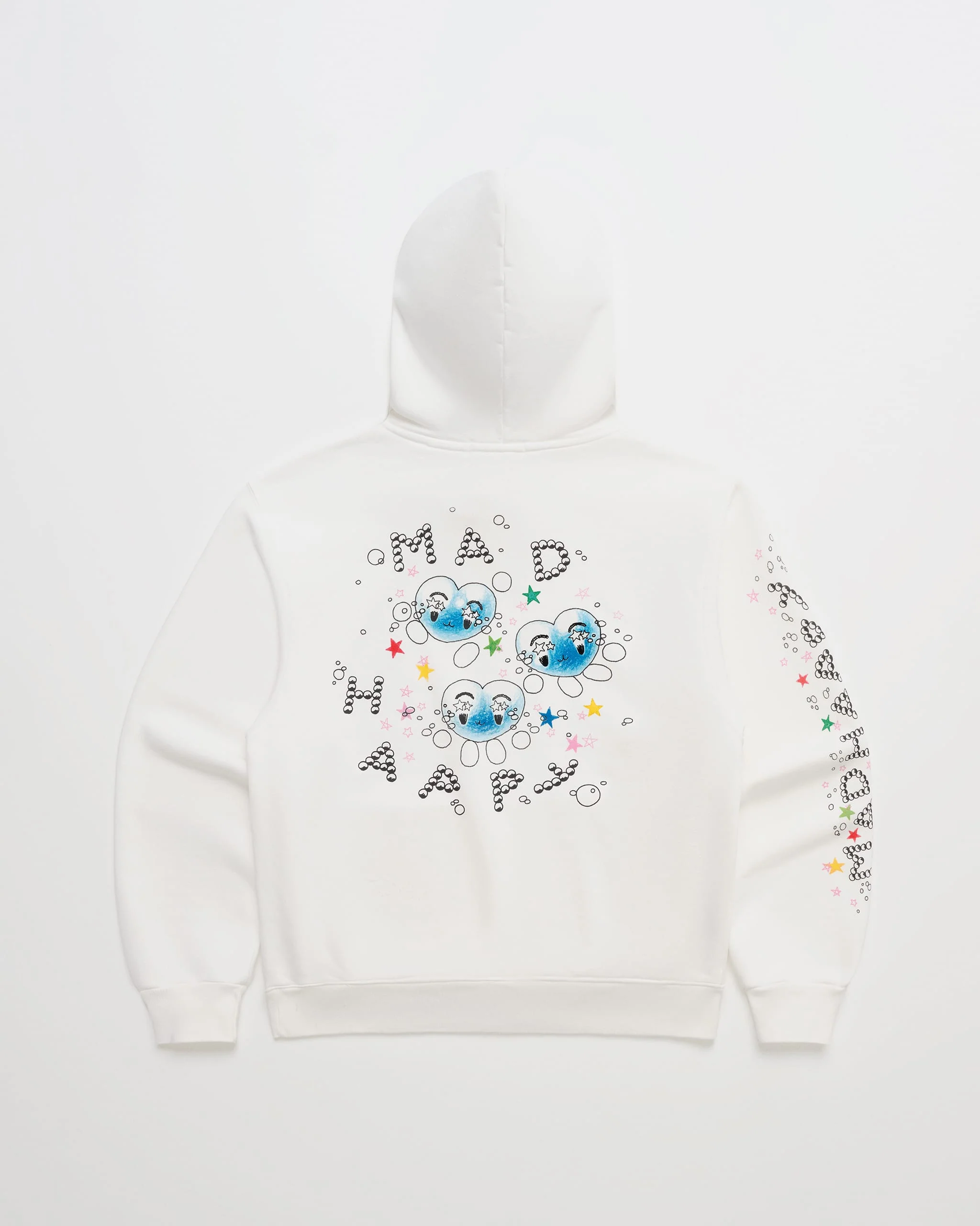 Bubble Hearts Fleece Hoodie - Image 3
