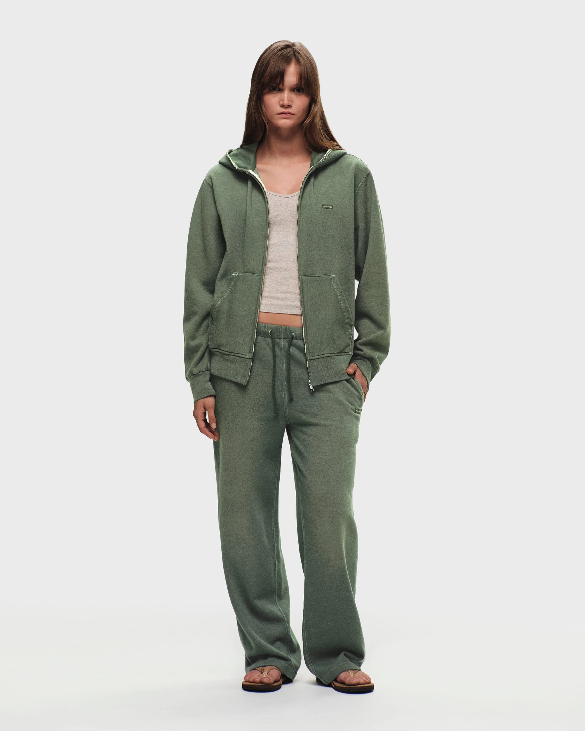 Classics Lightweight Fleece Zip Up - Image 3