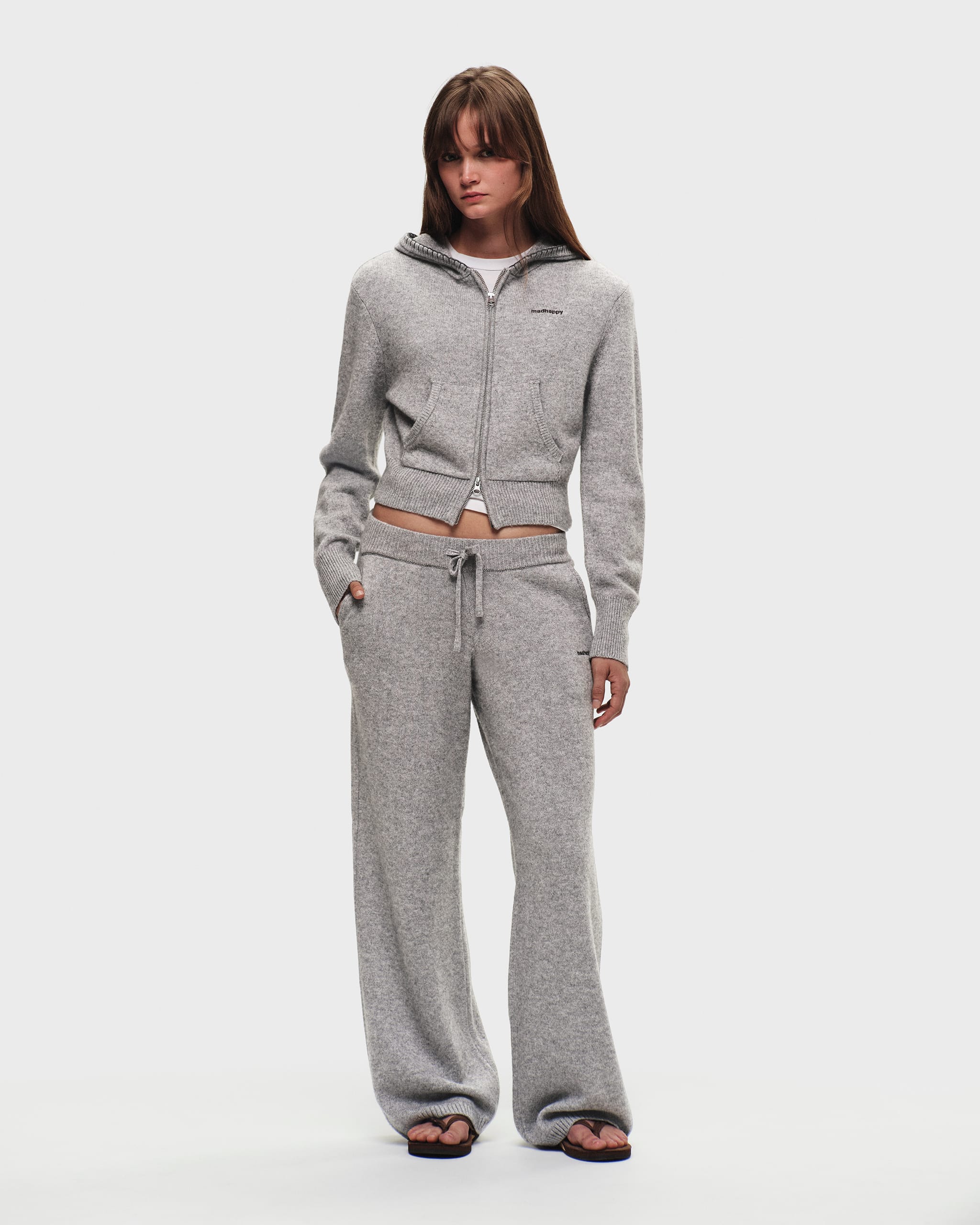 Classics Shrunken Sweater Full Zip Hoodie - Image 3
