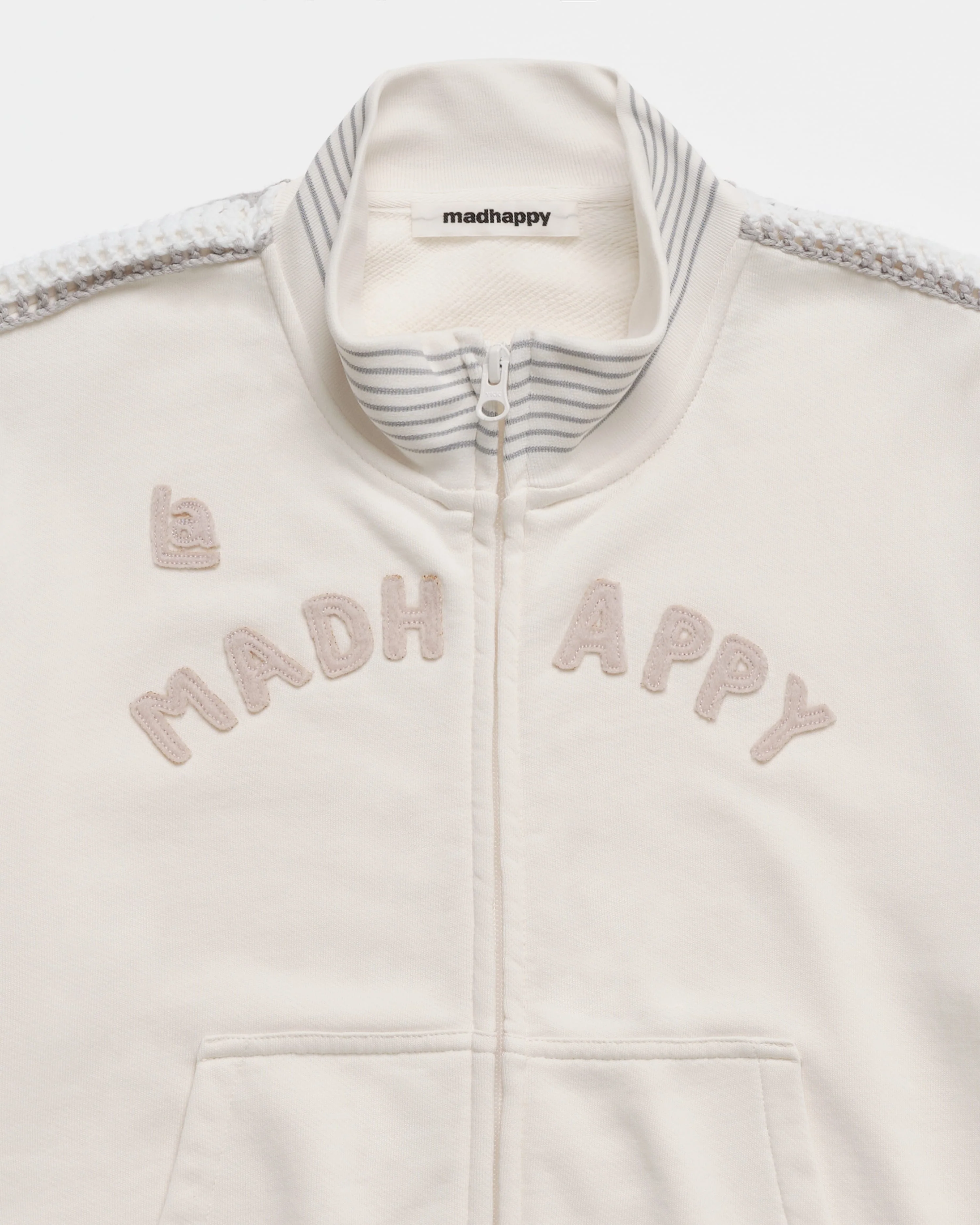 Crochet Trim Track Jacket - Image 2