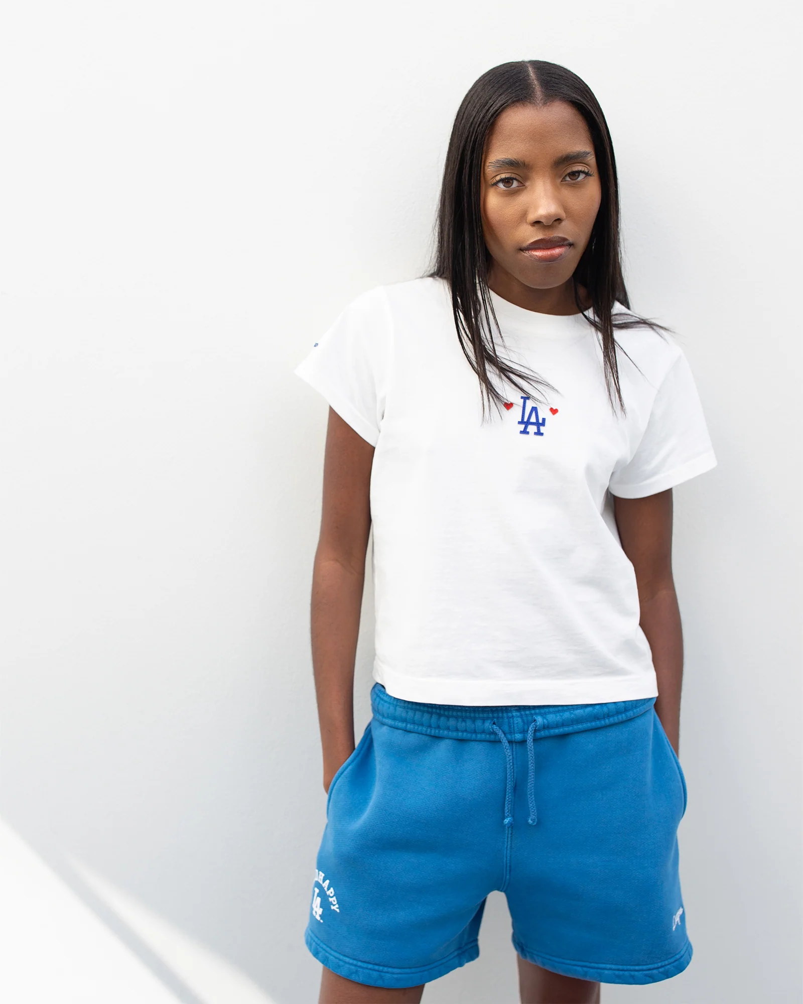 Dodgers Heart Shrunken Tee - Image 2