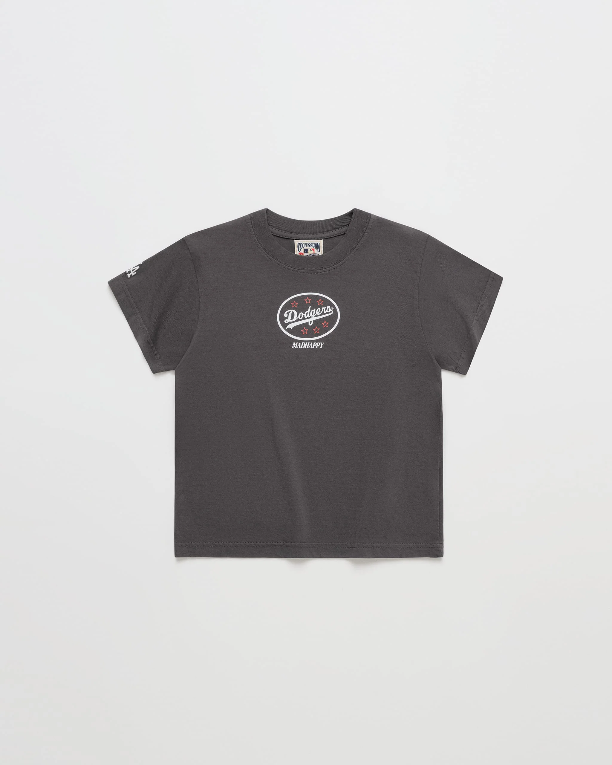 Dodgers Oval Shrunken Tee