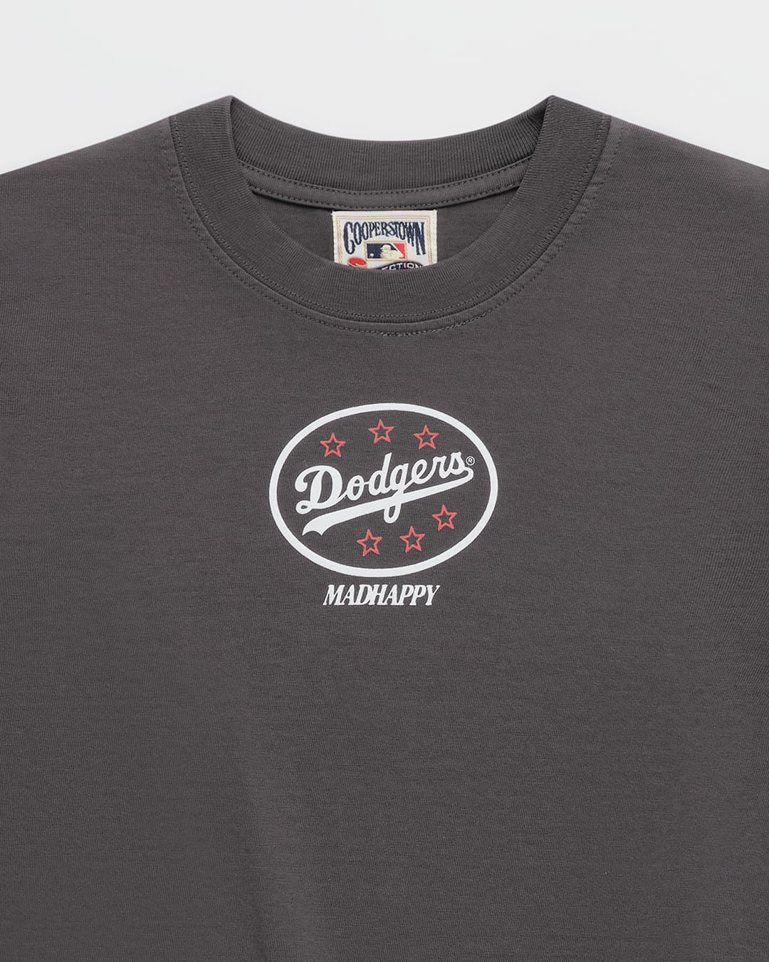 Dodgers Oval Shrunken Tee - Image 2