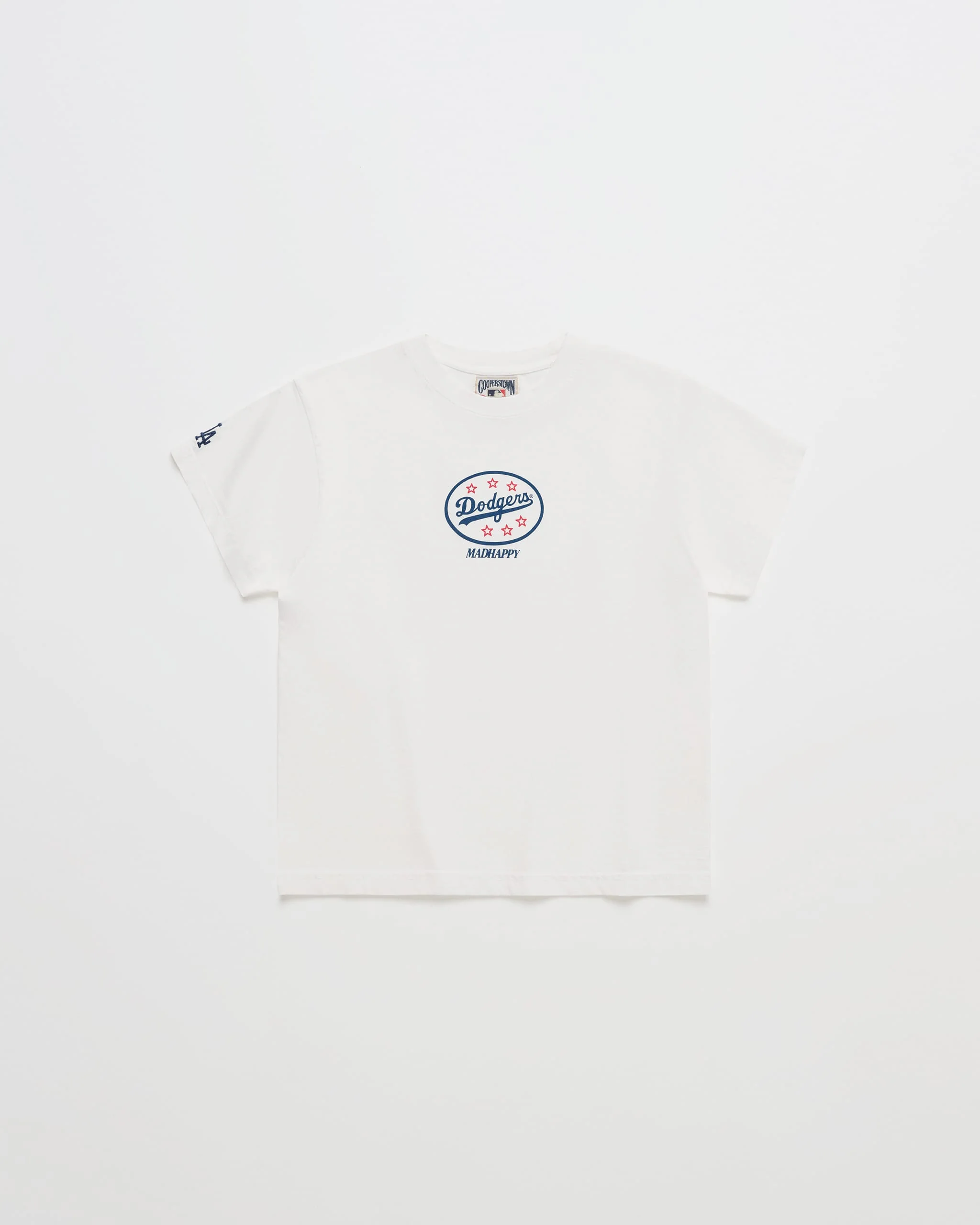 Dodgers Oval Shrunken Tee