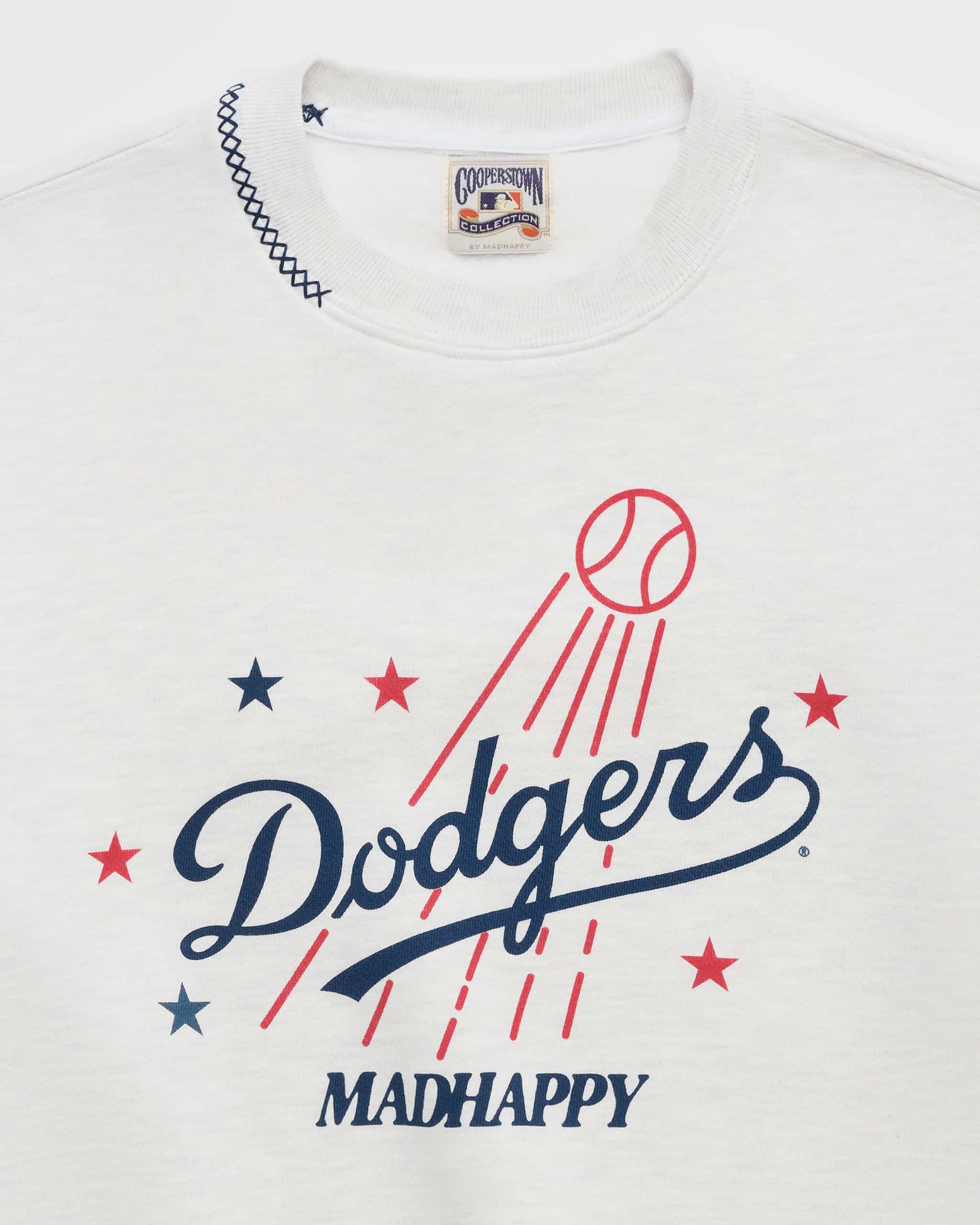 Dodgers Stars Fleece Crewneck - Image 2