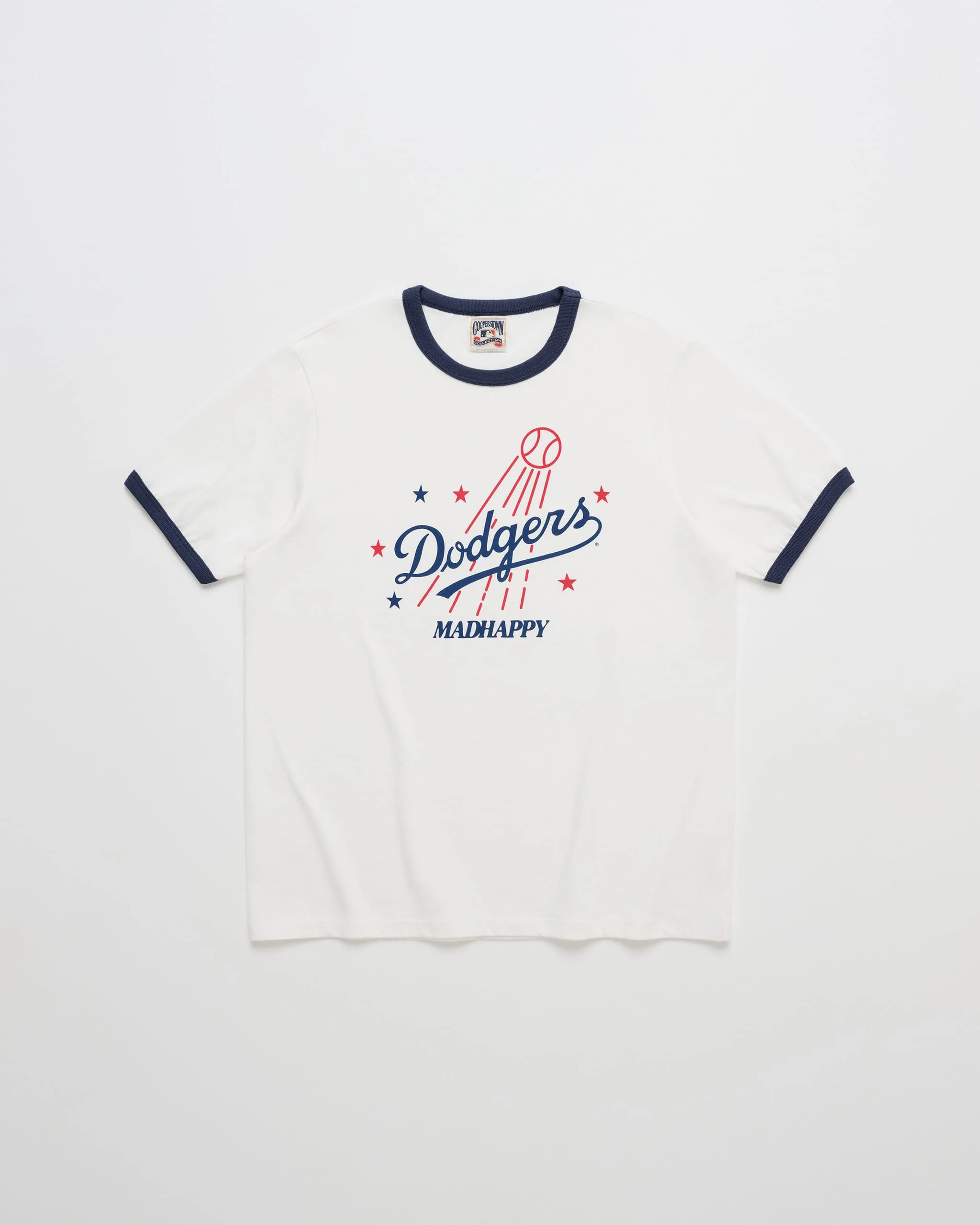 Dodgers Stars Ringer Tee