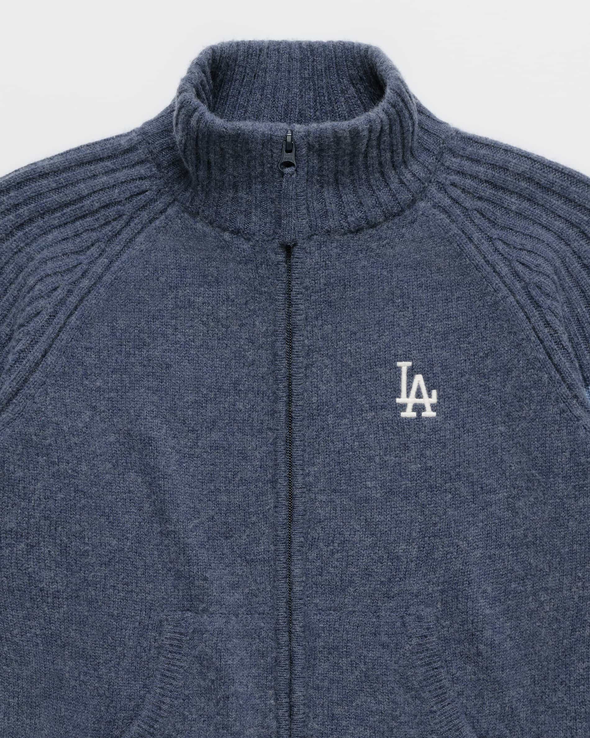 Dodgers Zip Up Sweater - Image 2