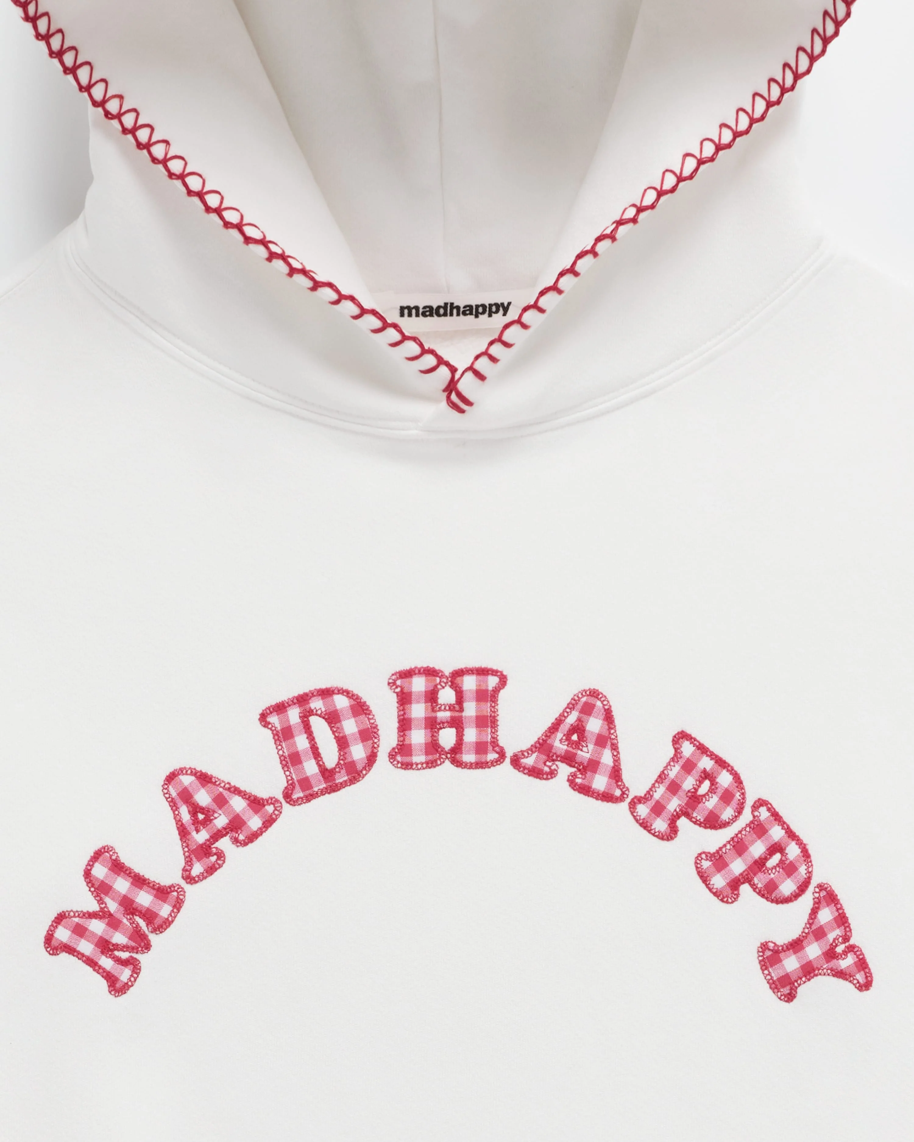 Gingham Cooper Fleece Hoodie - Image 3