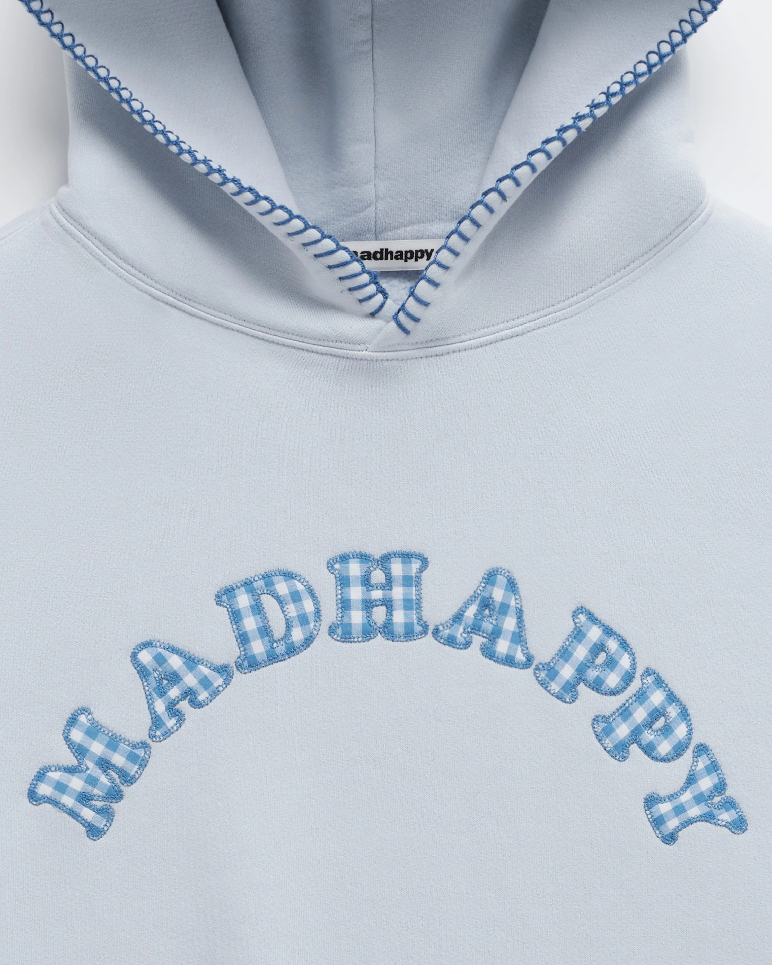 Gingham Cooper Fleece Hoodie - Image 3