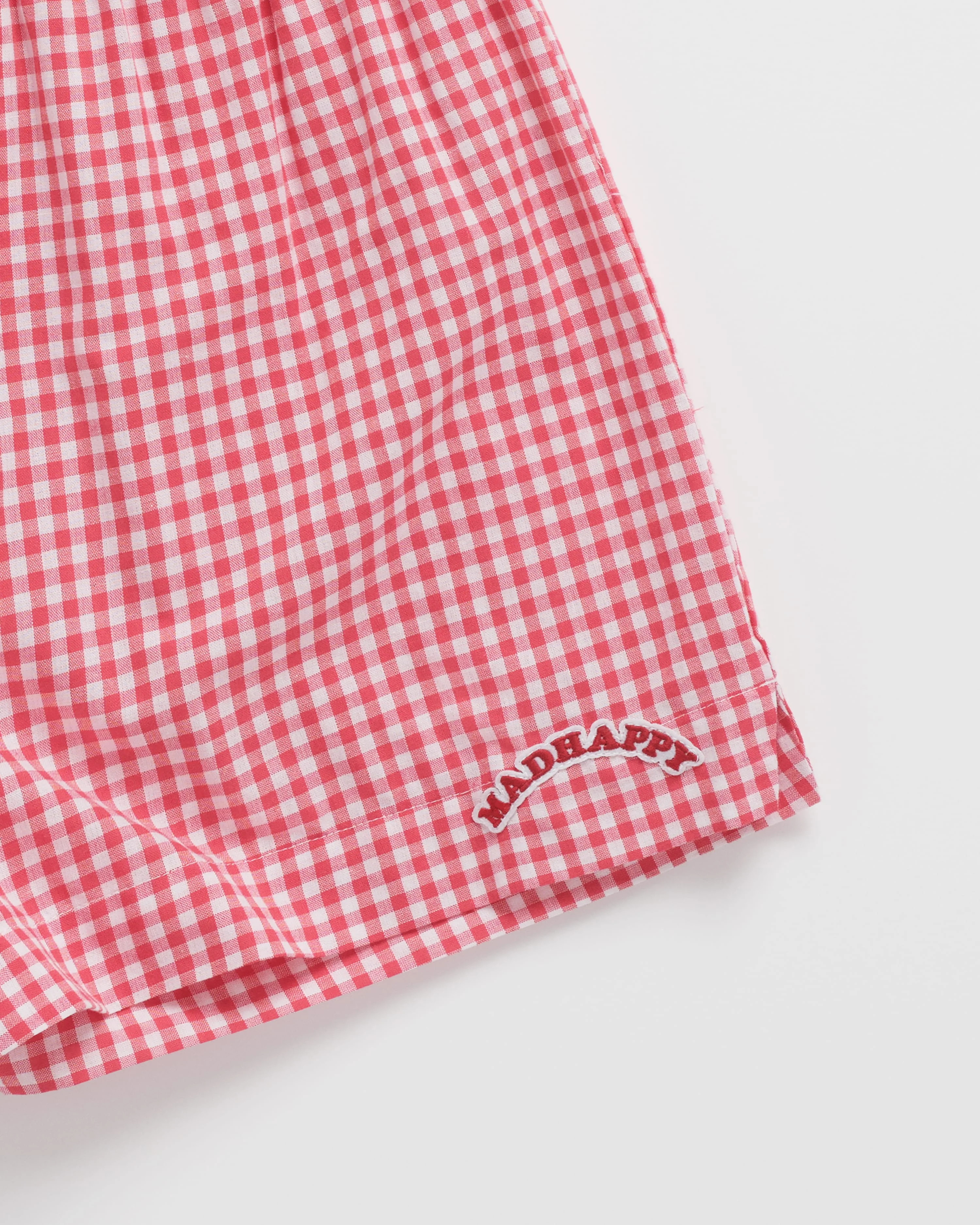 Gingham Cooper Poplin Boxer Short - Image 3