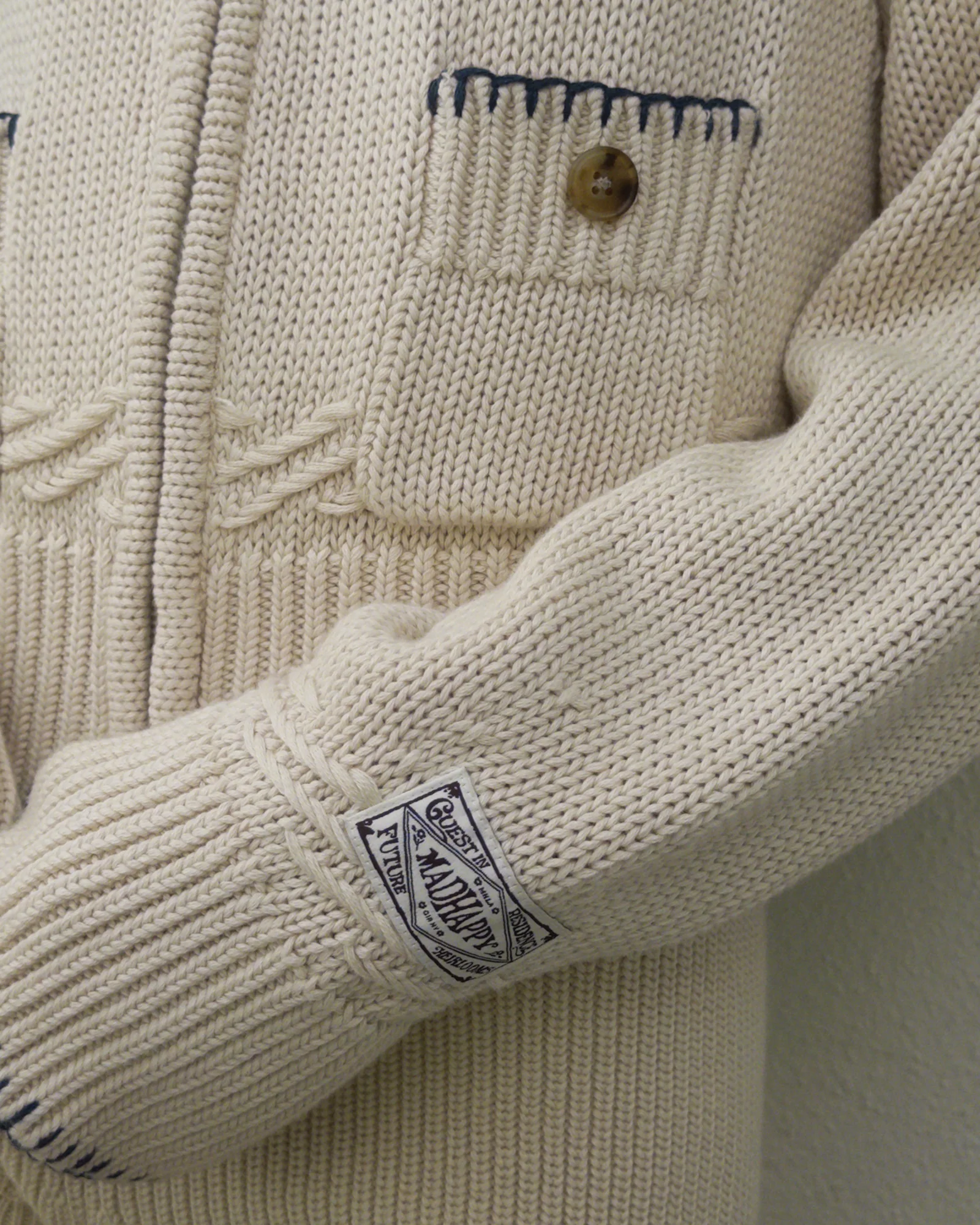 Guest In Residence Knit Full Zip - Image 4