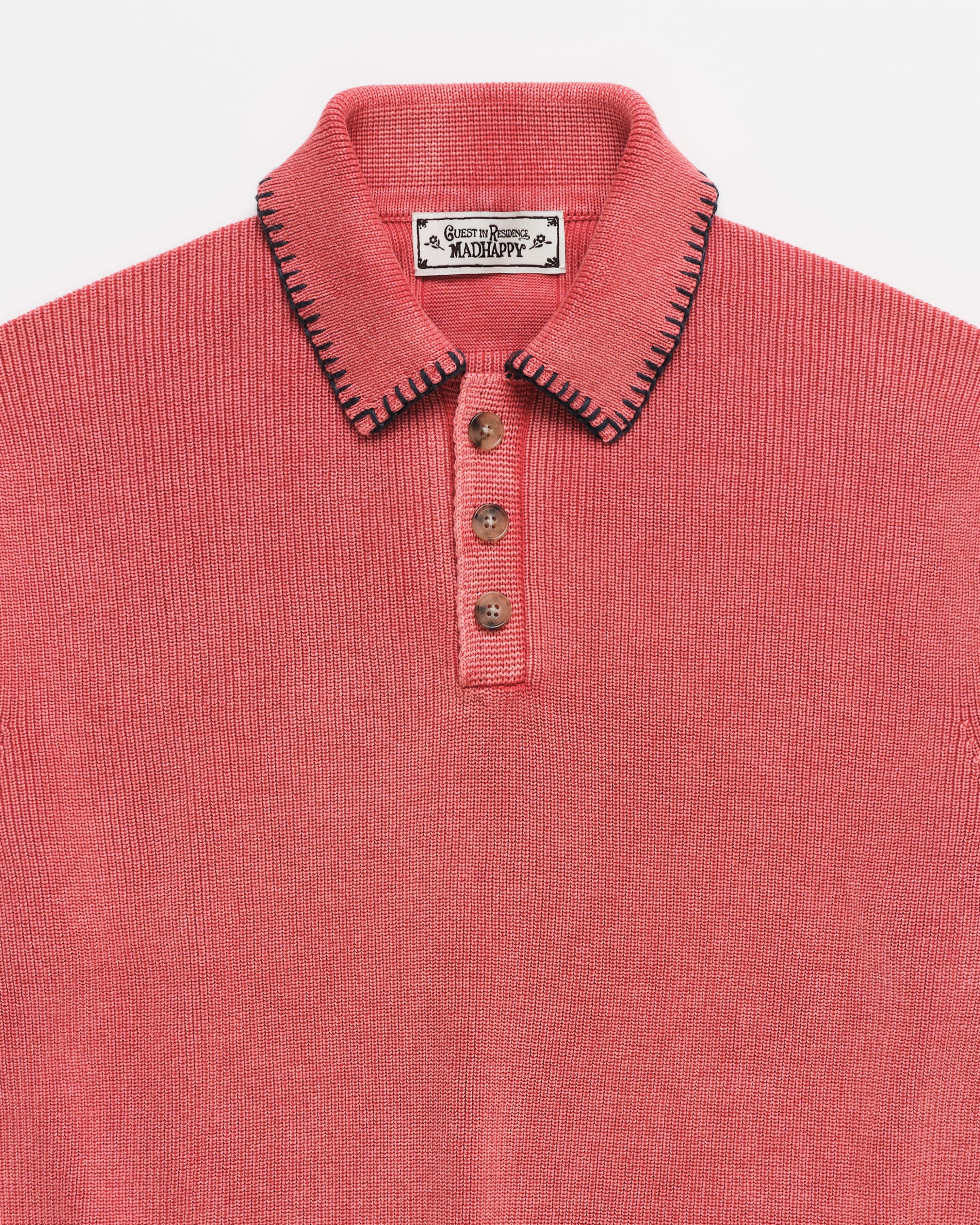 Guest In Residence Rib Knit Polo - Image 5