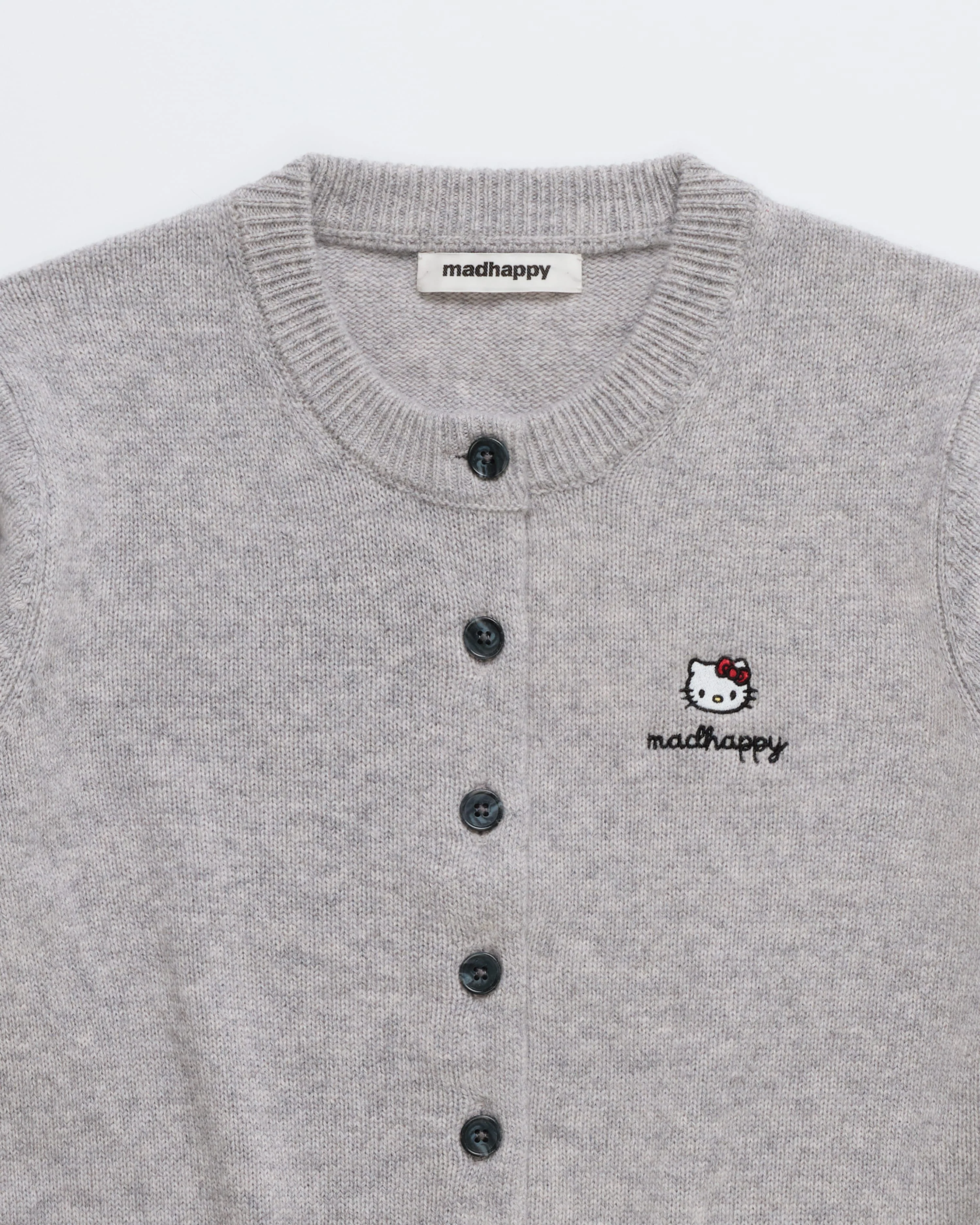 Hello Kitty® Heart Crewneck Cardigan - Image 3