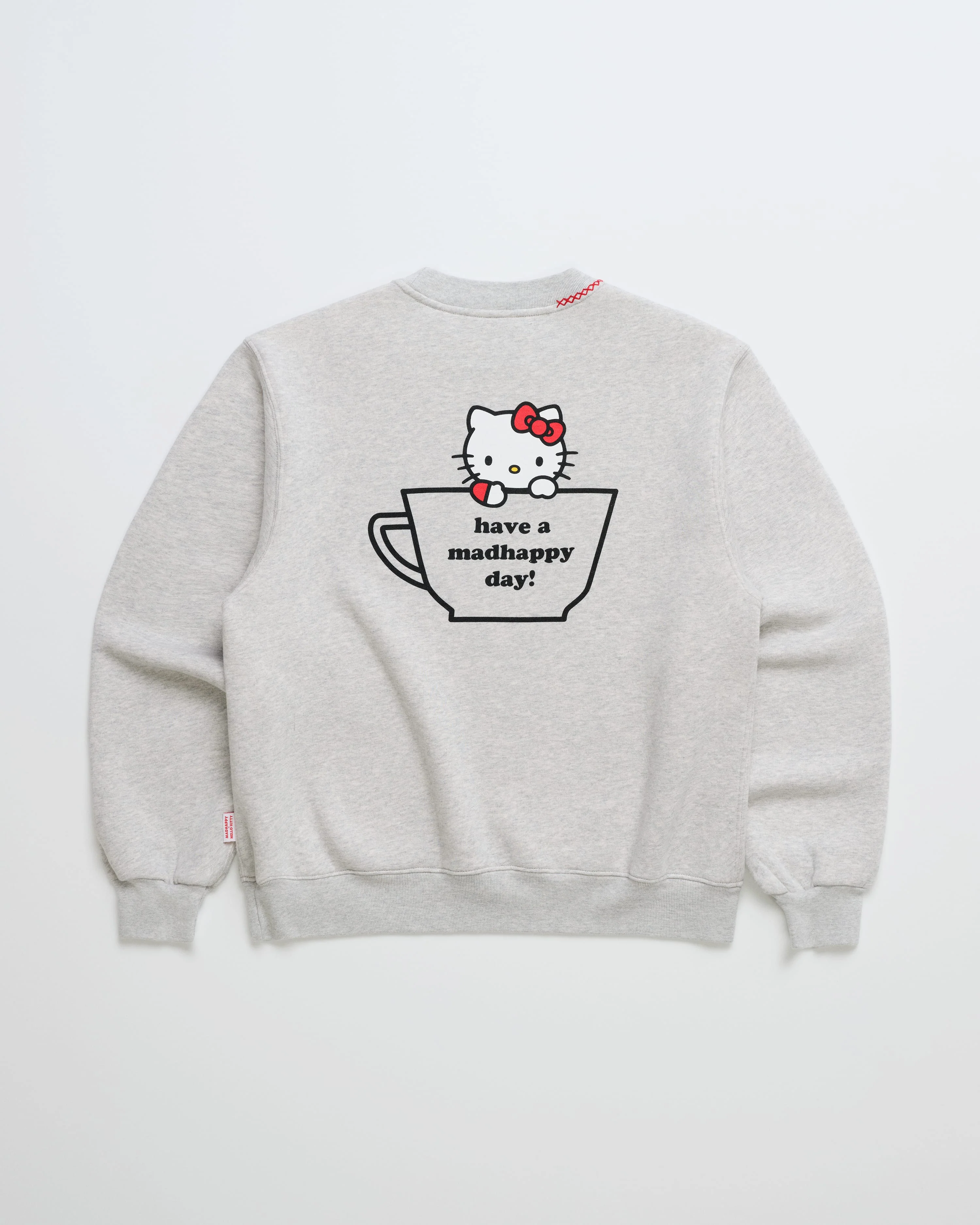 Hello Kitty® Tea Cup Midweight Fleece Crewneck - Image 2