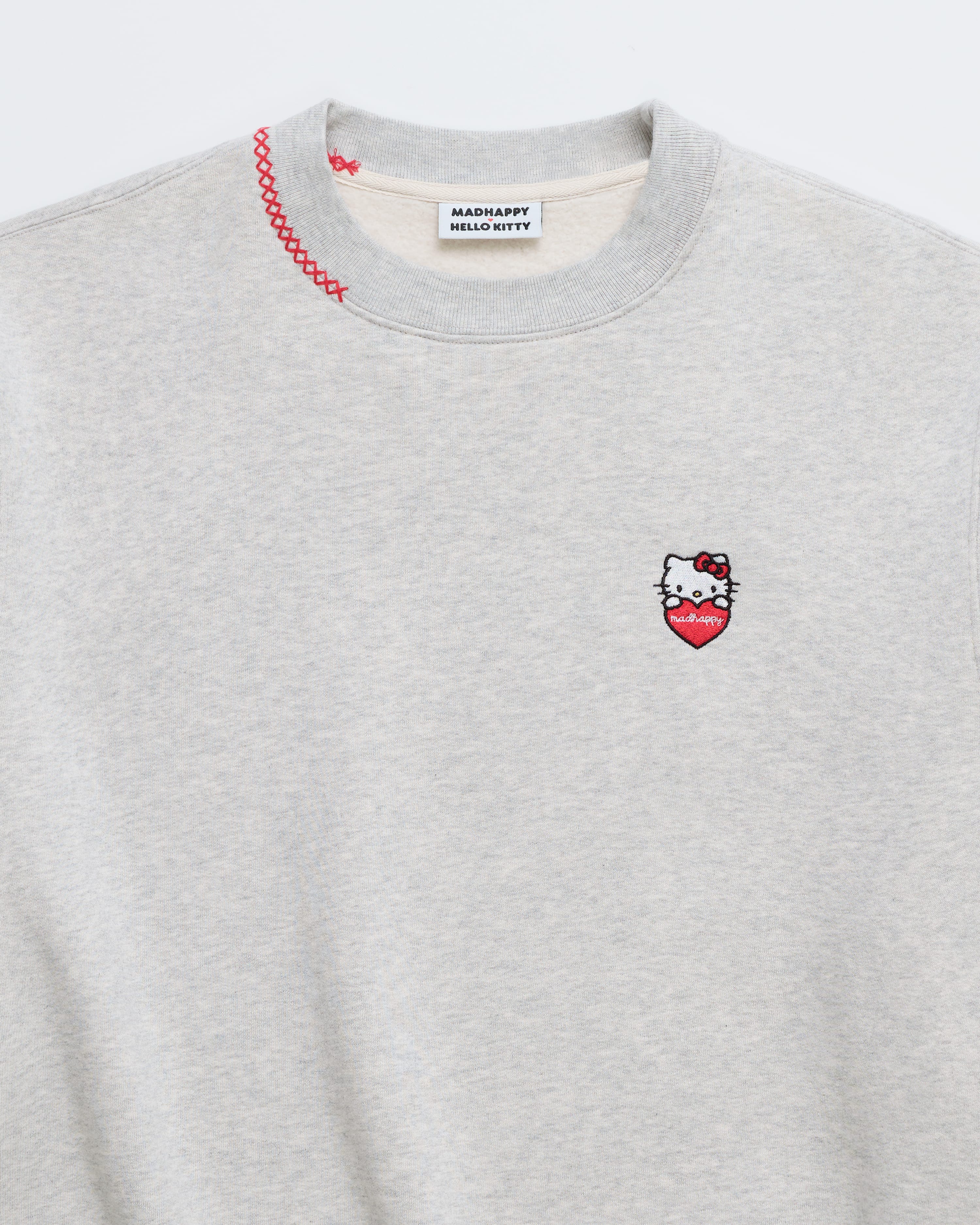 Hello Kitty® Tea Cup Midweight Fleece Crewneck - Image 4