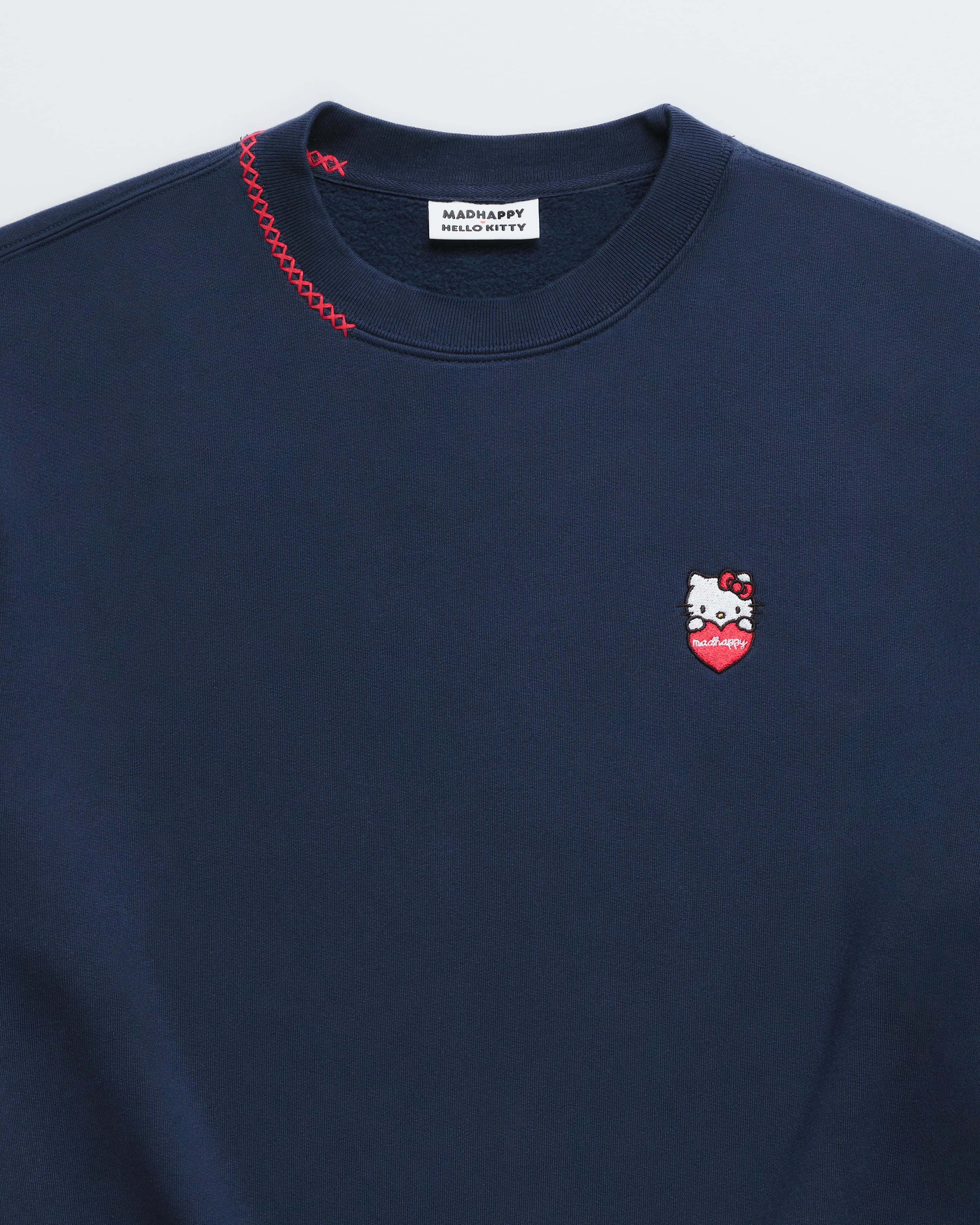 Hello Kitty® Tea Cup Midweight Fleece Crewneck - Image 4