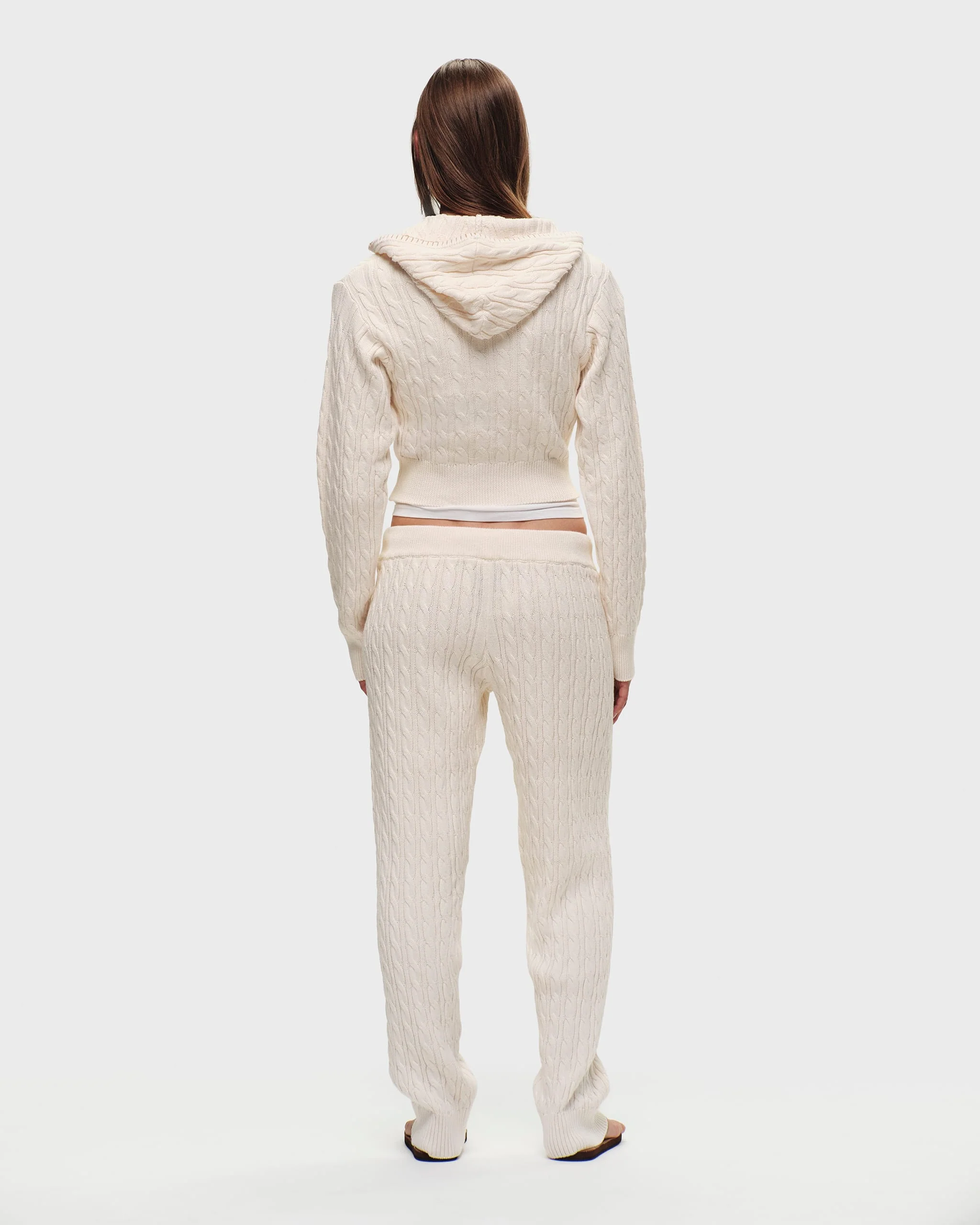 Classics Washed Cable Knit Straight Pant - Image 3