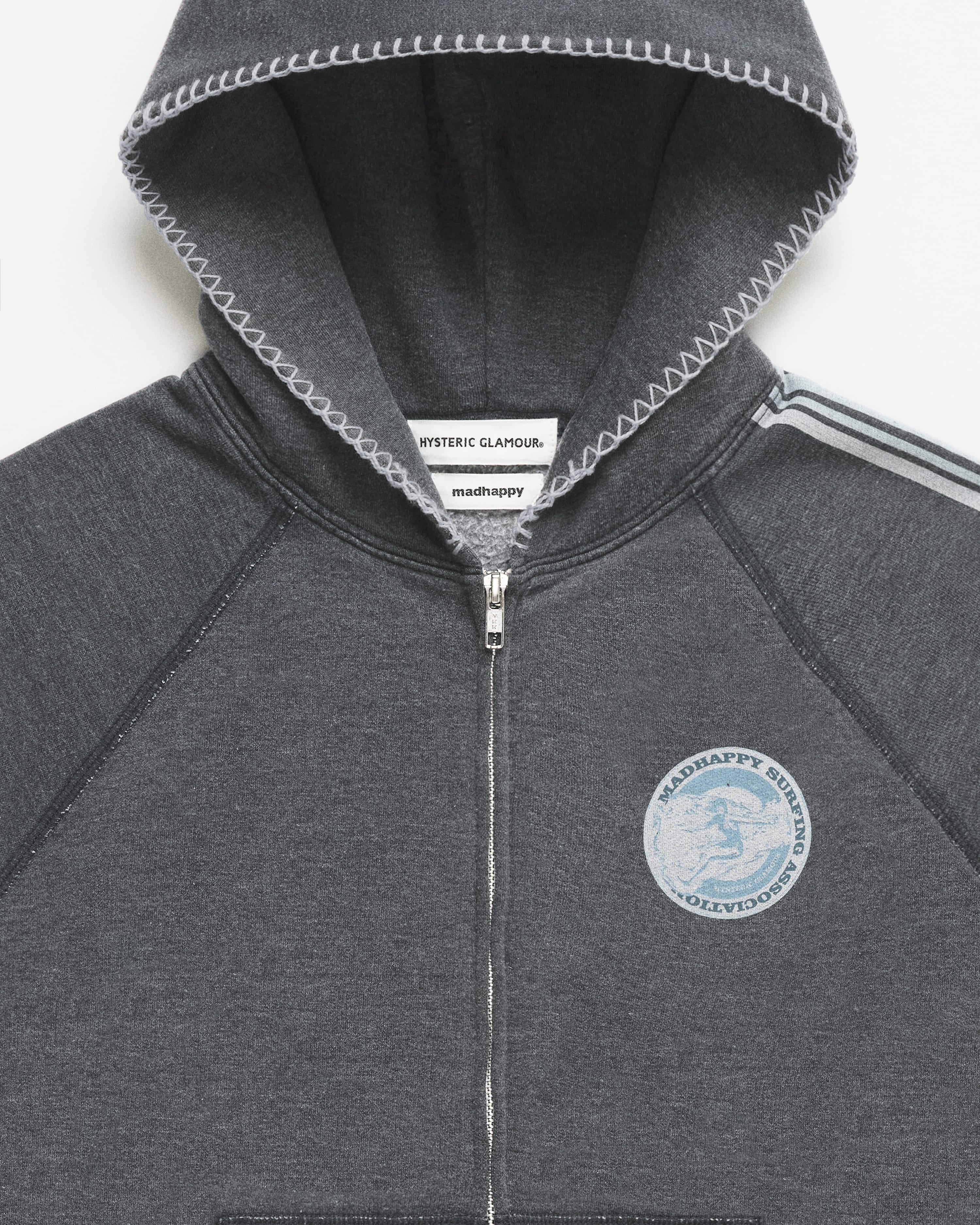 Hysteric Glamour Lightweight Fleece Zip Up - Image 6