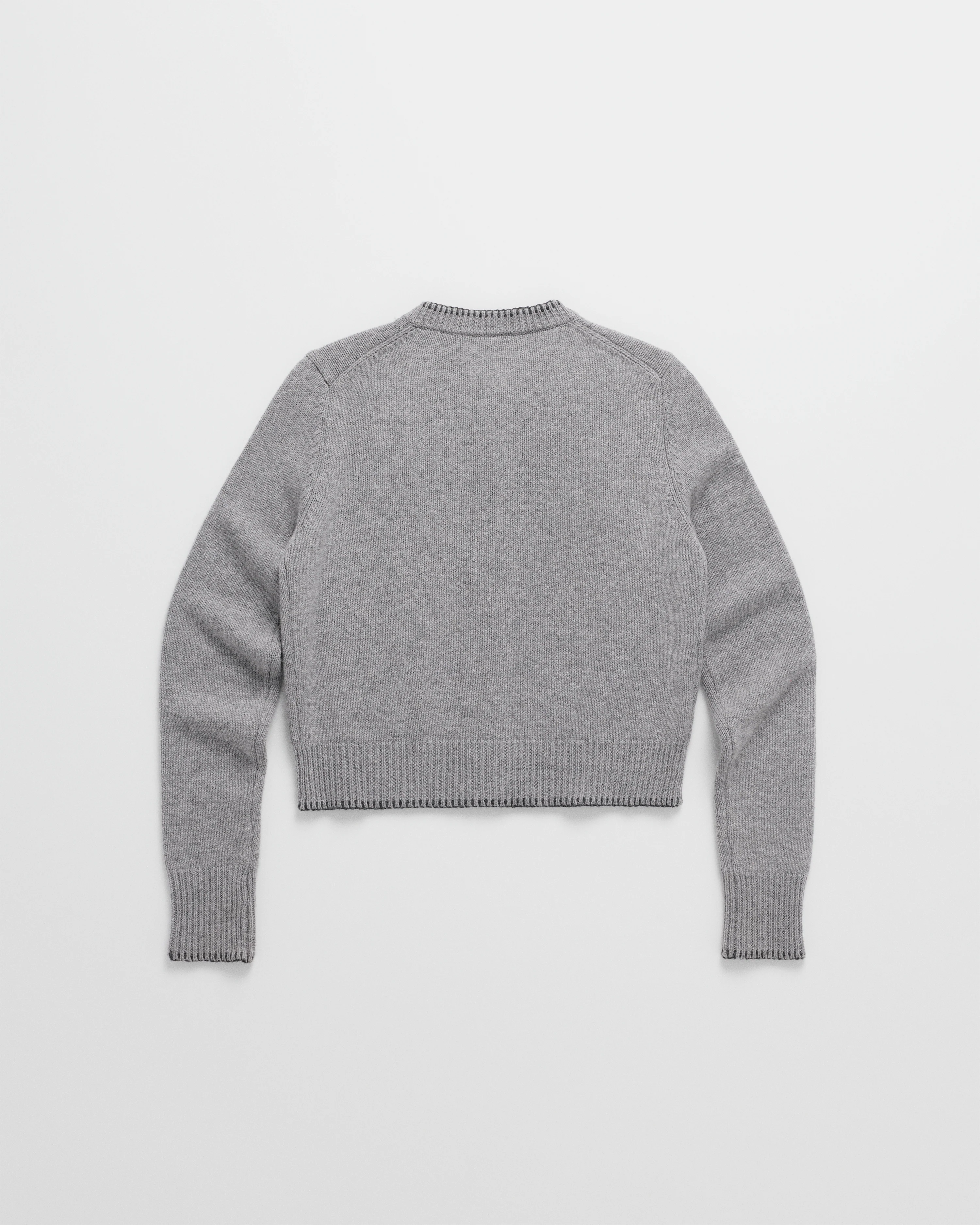 Knit Crewneck Cardigan - Image 5