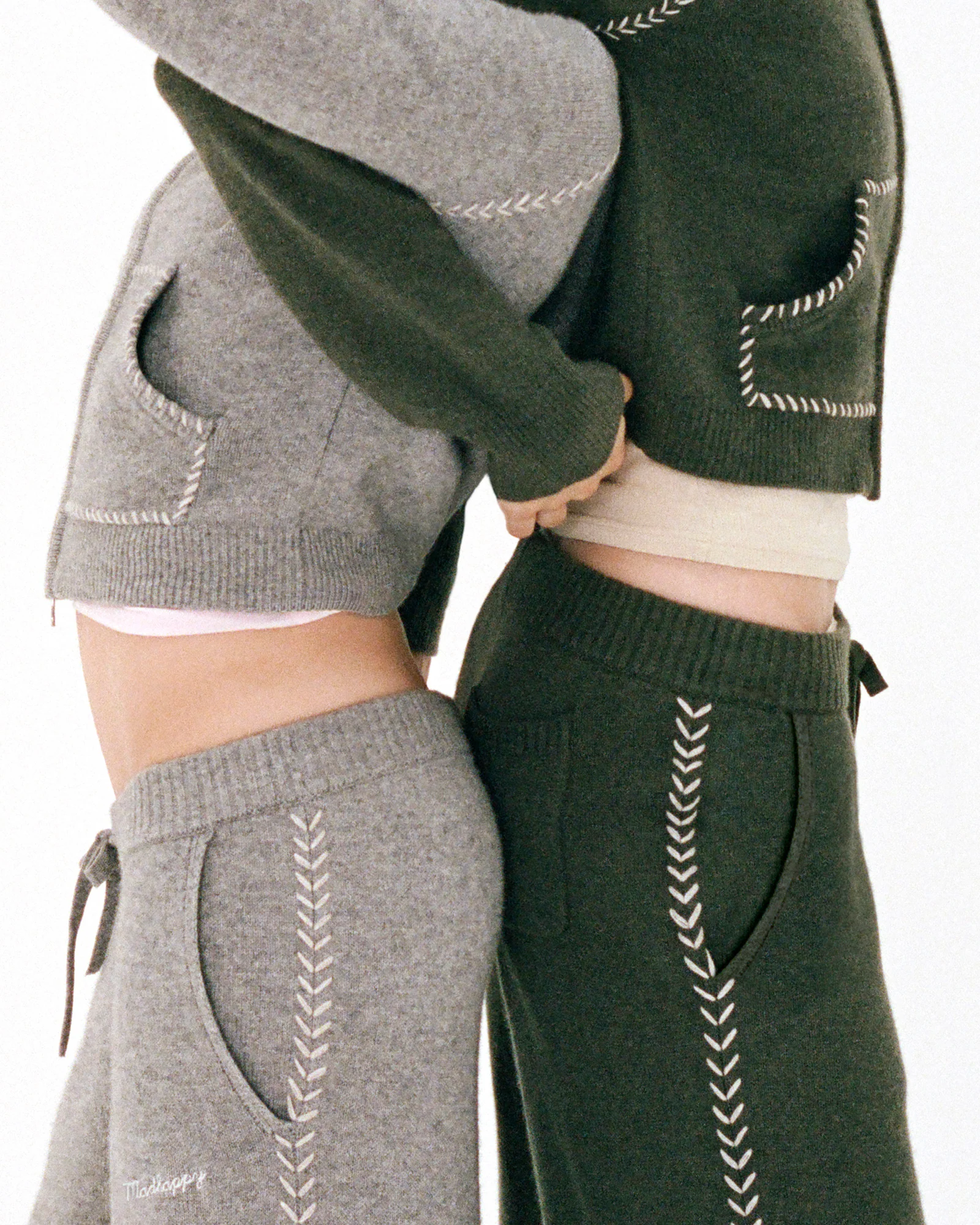 Knit Zip Up Hoodie - Image 3