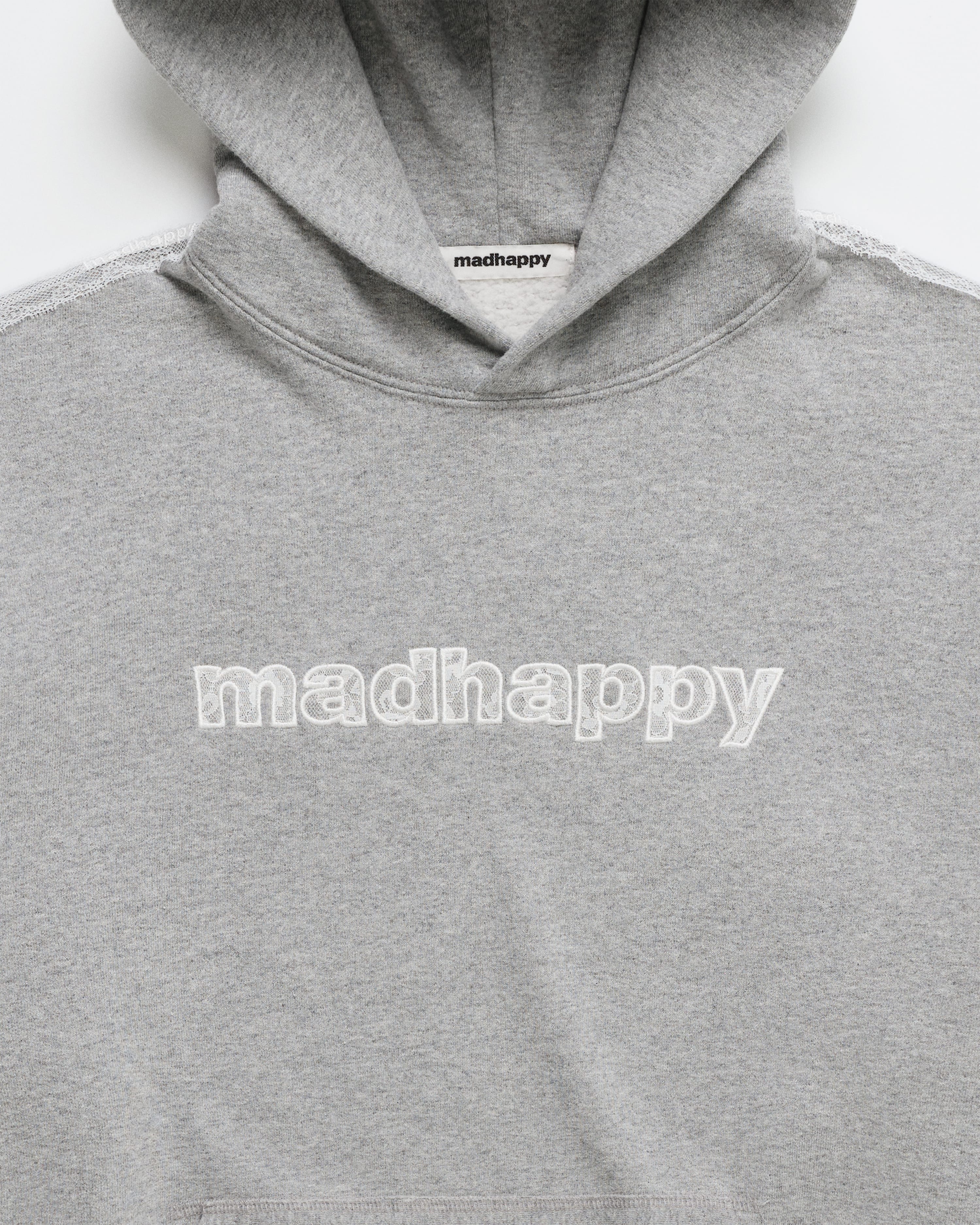 Lace Trim Midweight Hoodie - Image 2