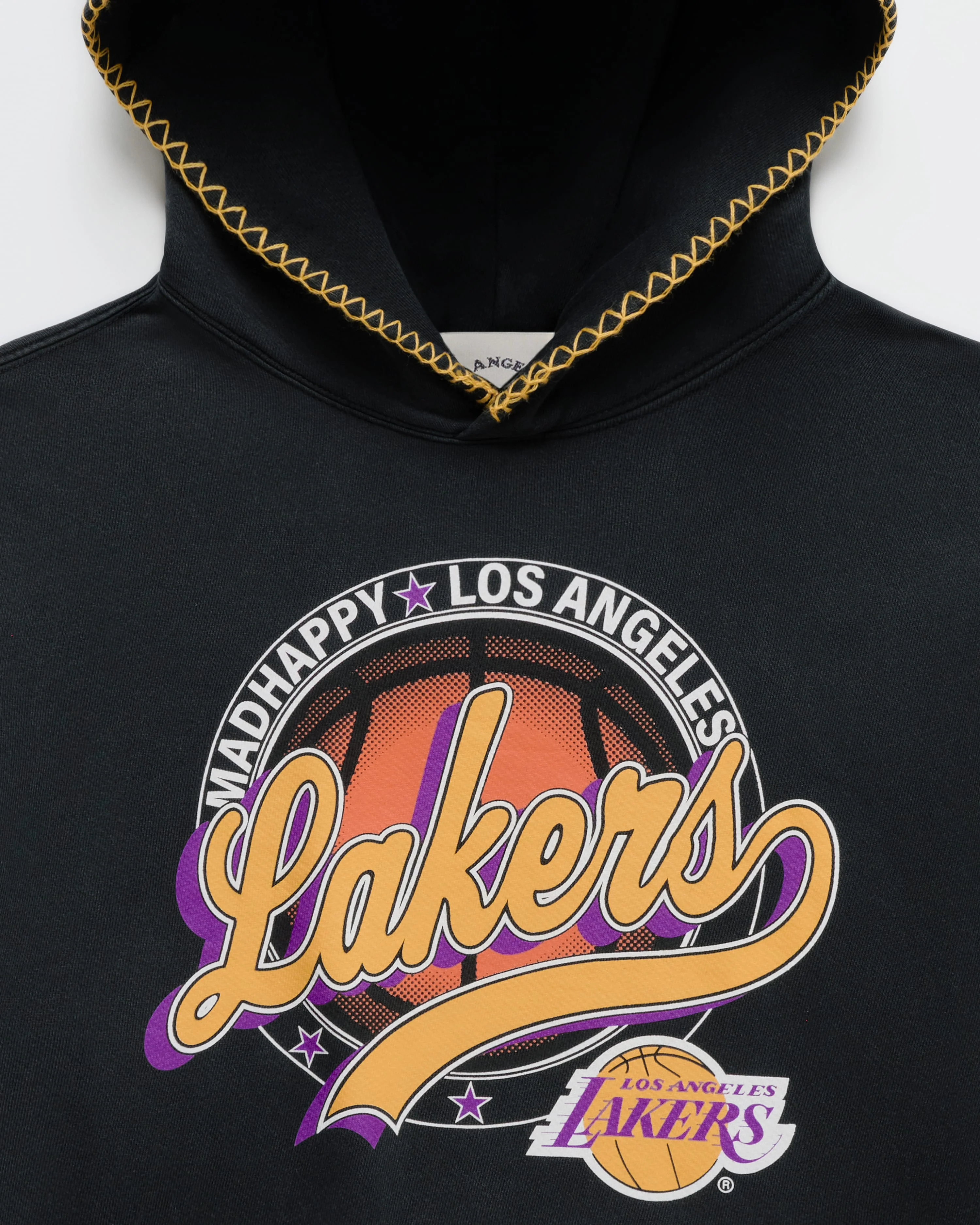 Lakers Basketball Fleece Hoodie - Image 2