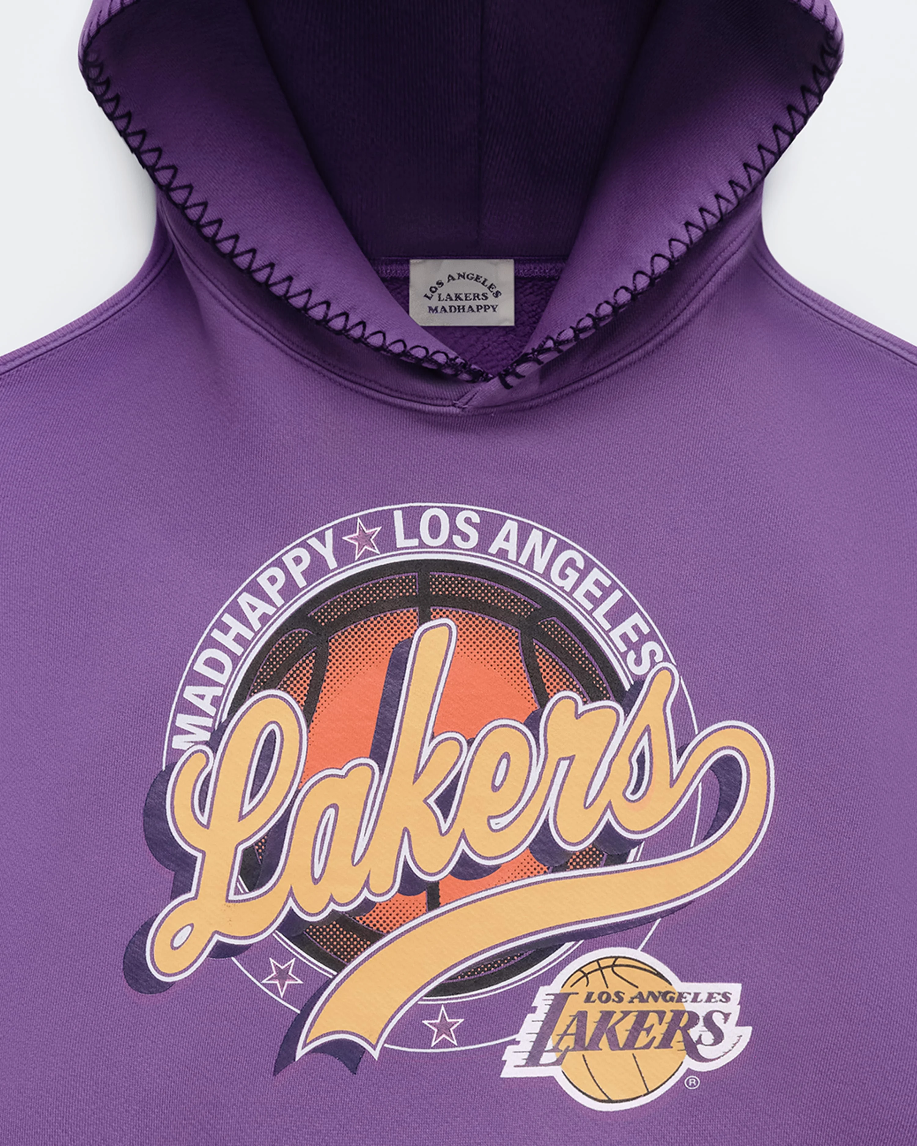 Lakers Basketball Fleece Hoodie - Image 2