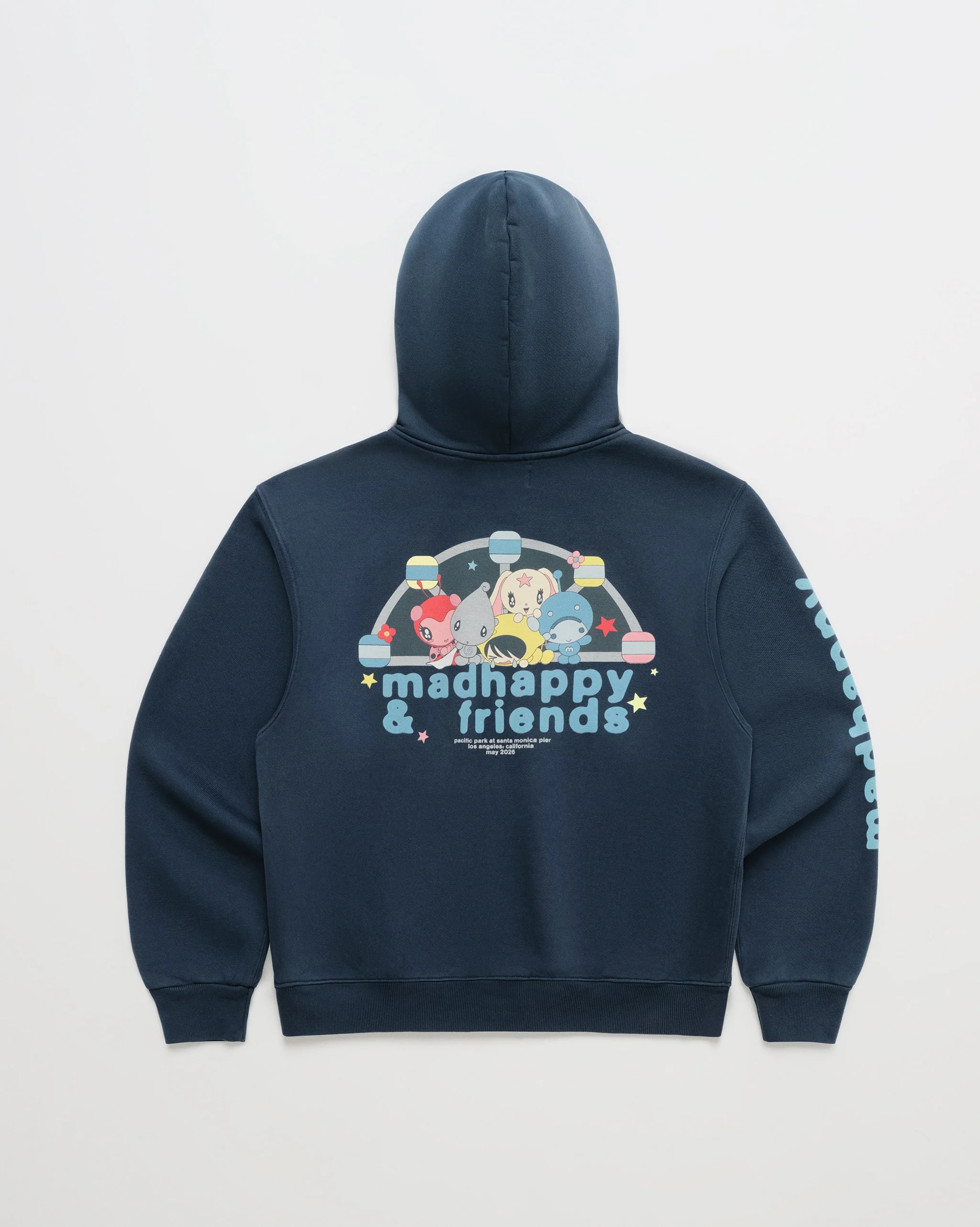 Madhappy & Friends Ferris Wheel Midweight Fleece Zip Up - Image 3