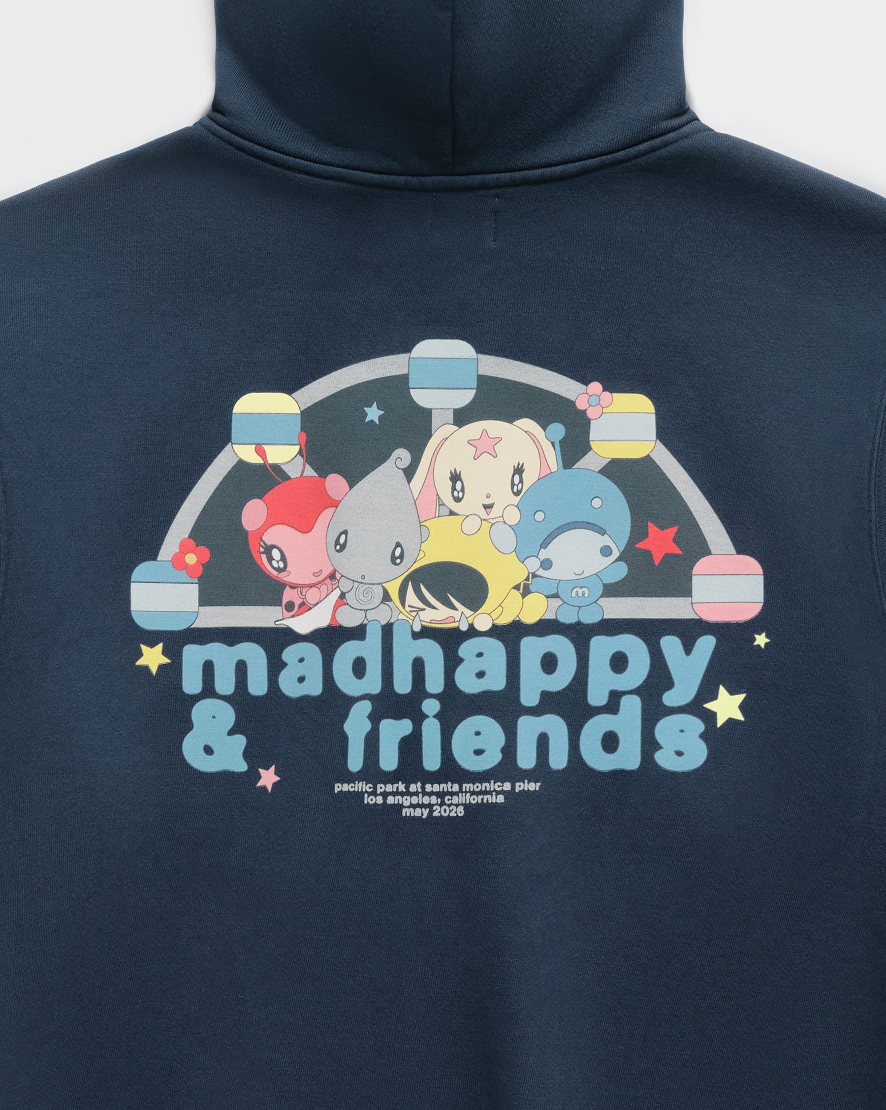 Madhappy & Friends Ferris Wheel Midweight Fleece Zip Up - Image 4