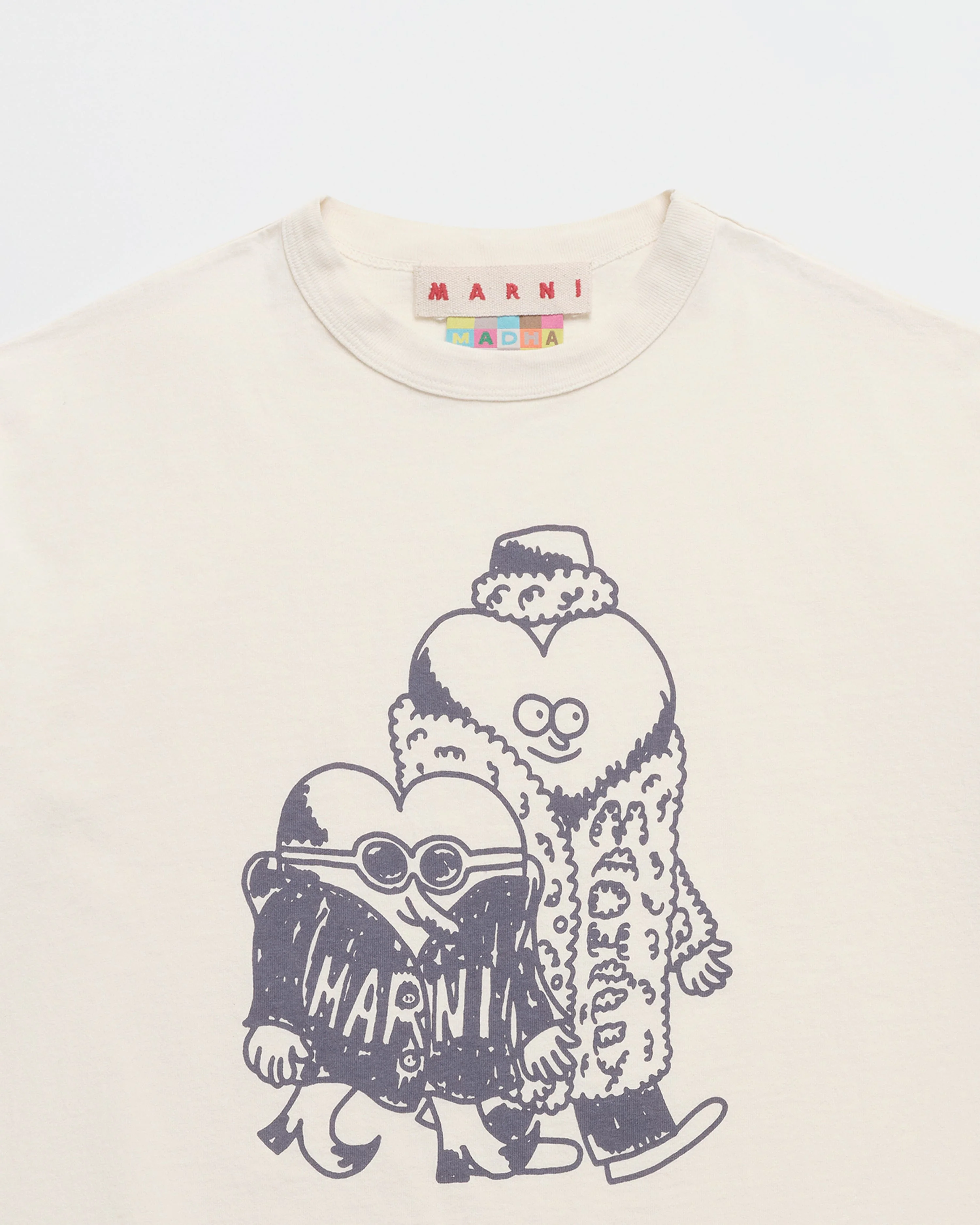 Marni Heart Guys Heavyweight Tee - Image 2