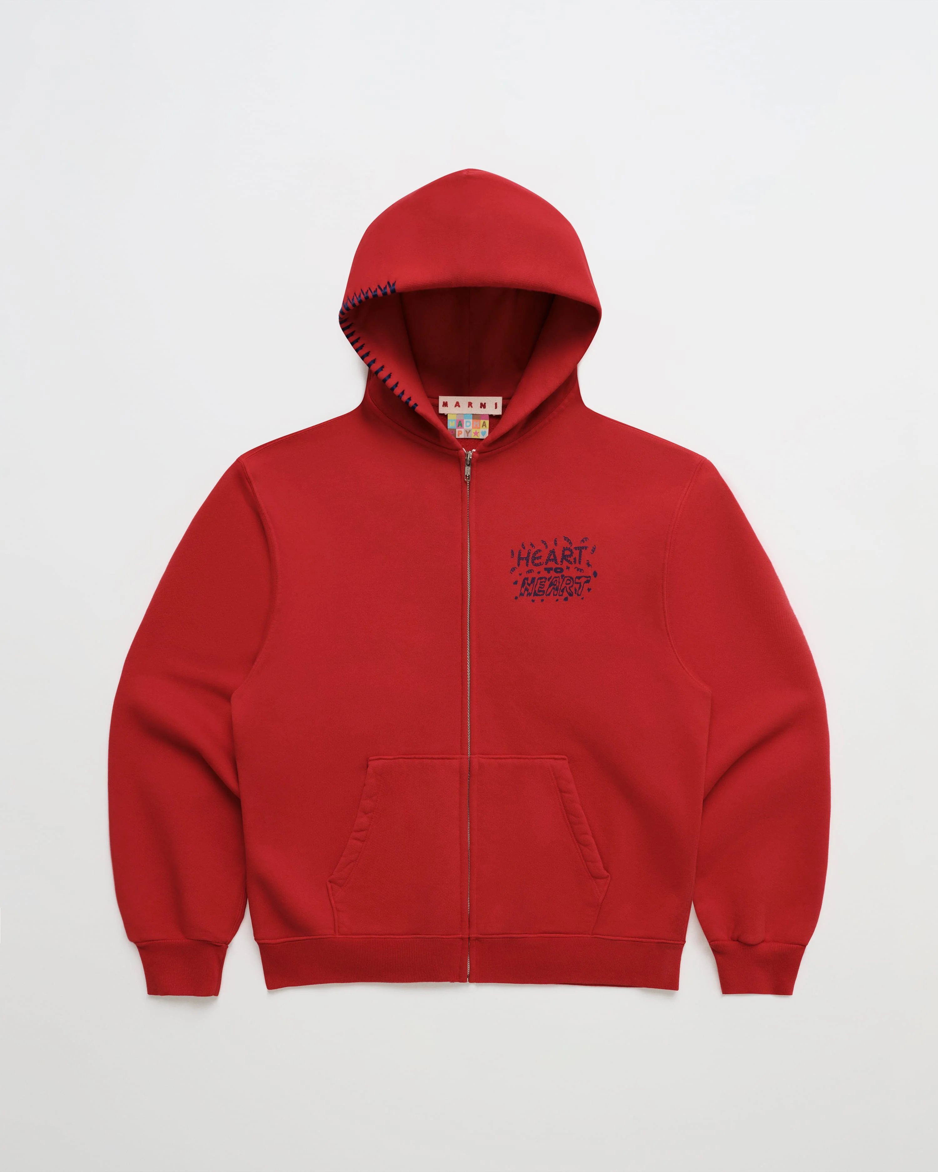 Marni Heart to Heart Zip Up