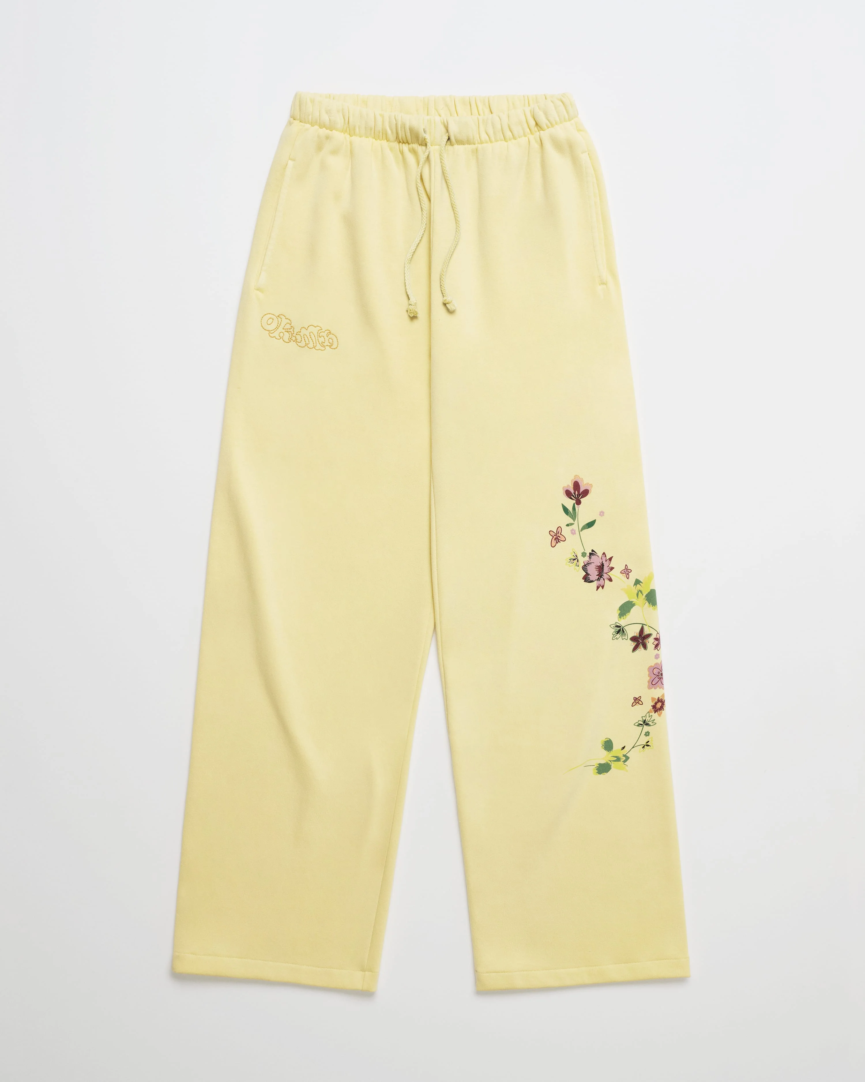 Office Kiko Floral Straight Leg