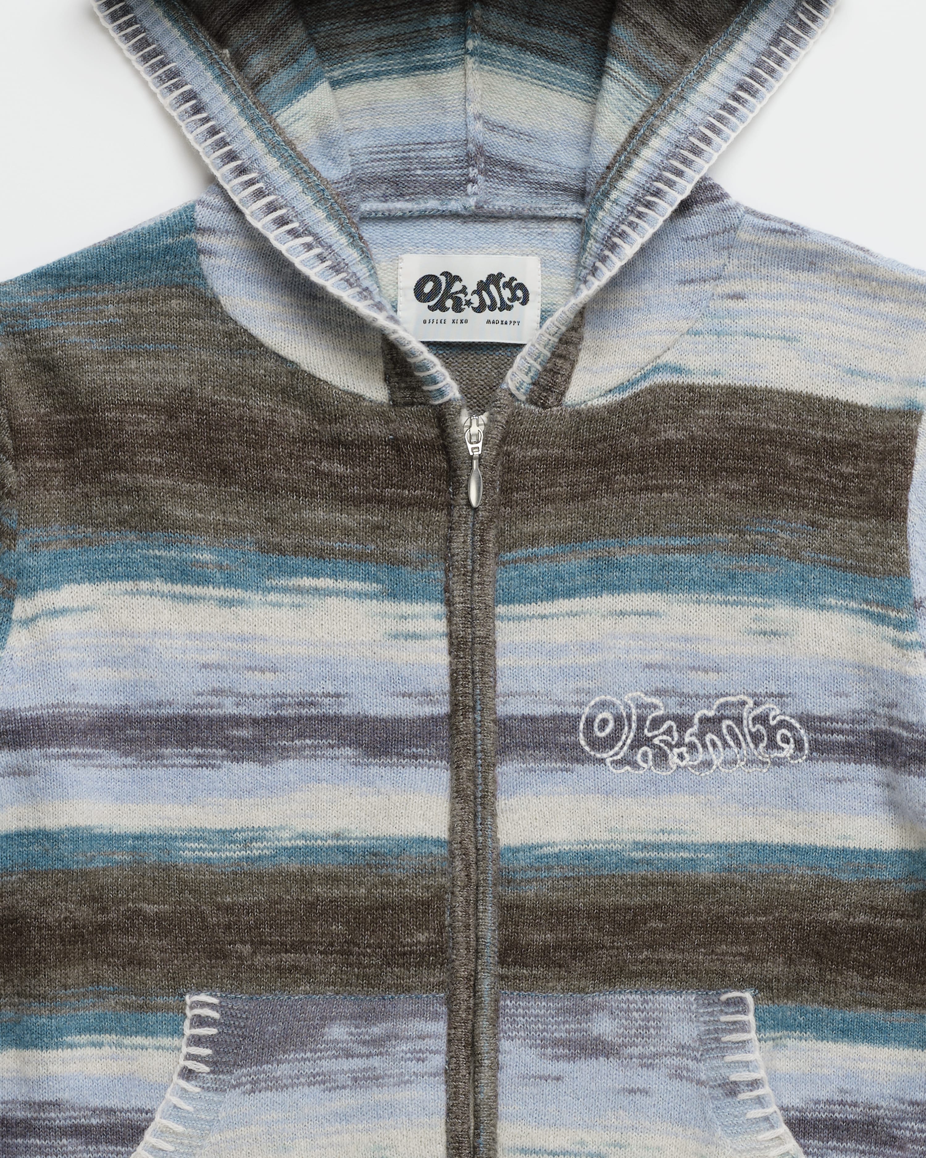 Office Kiko Space Dye Zip Up - Image 3