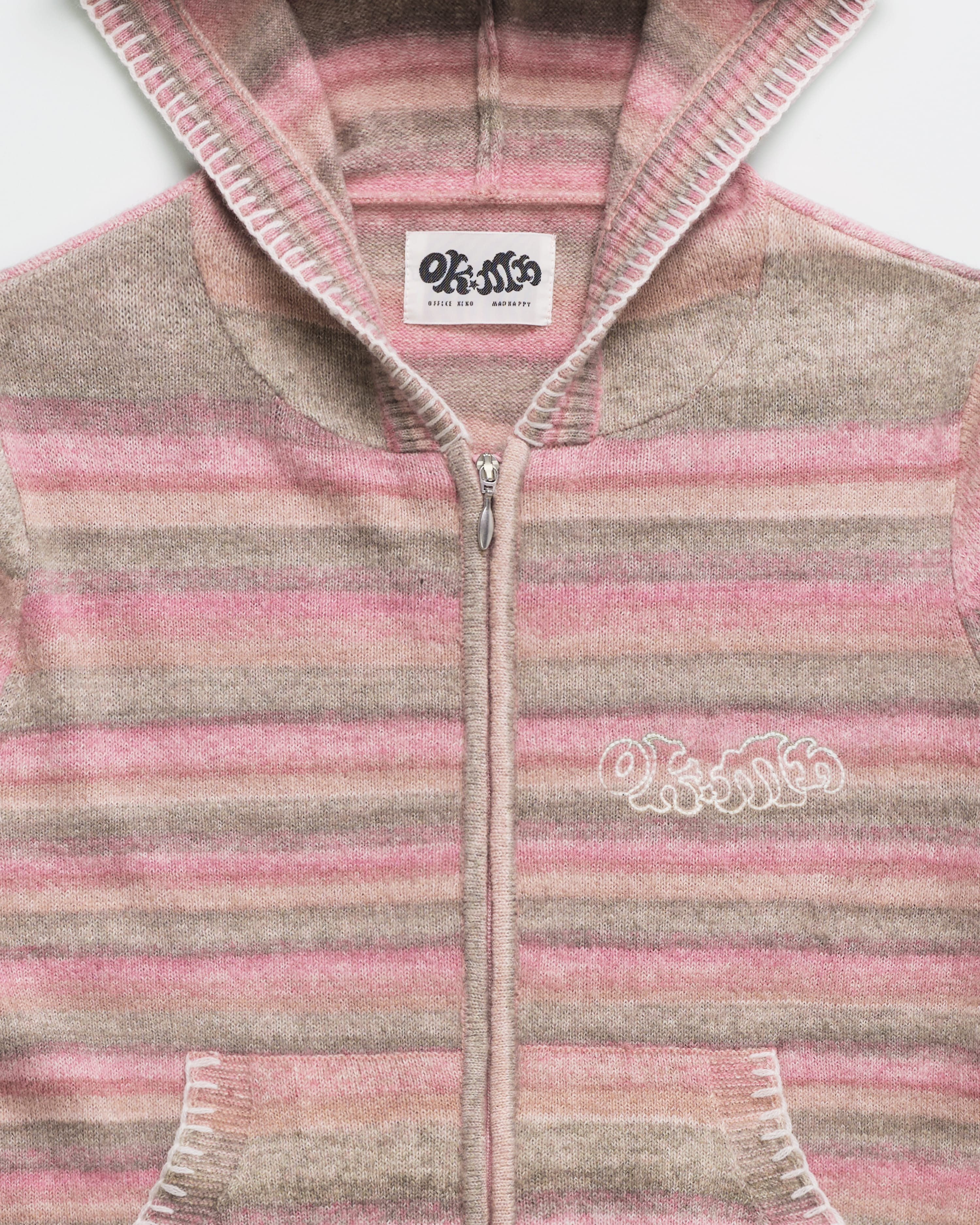 Office Kiko Space Dye Zip Up - Image 4