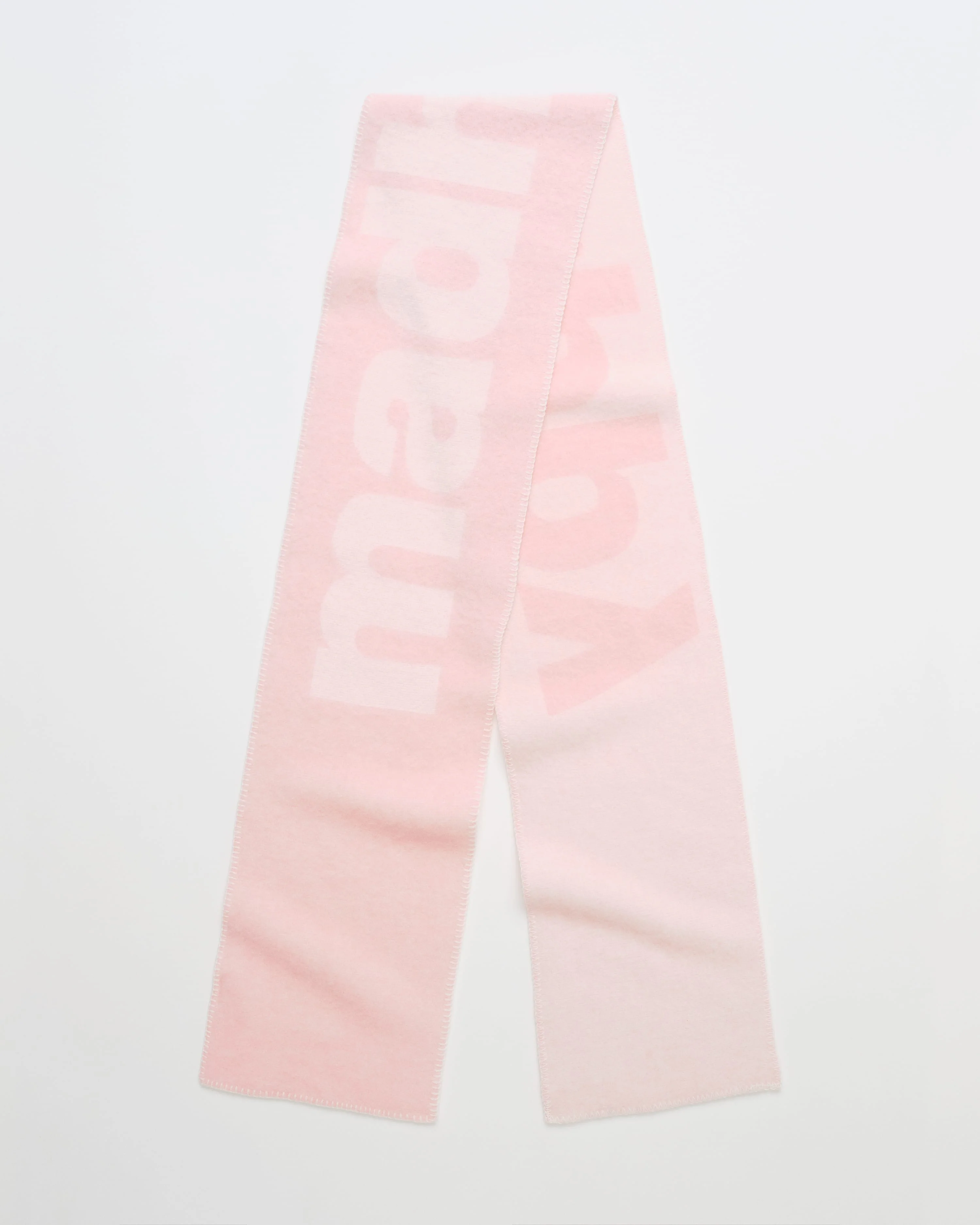 Oversized Wordmark Scarf