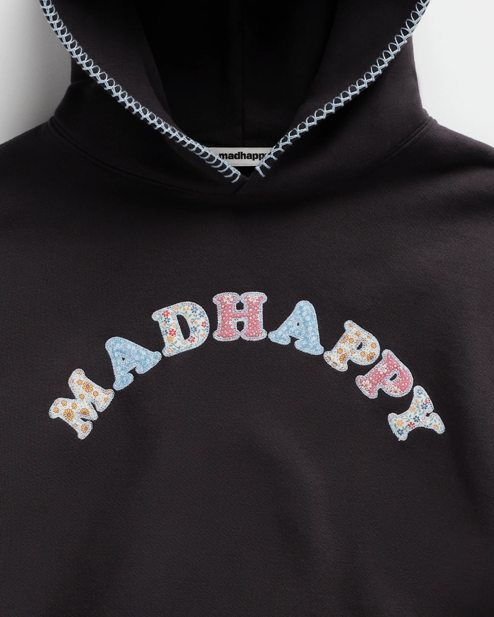 Patchwork Cooper Fleece Hoodie - Image 2