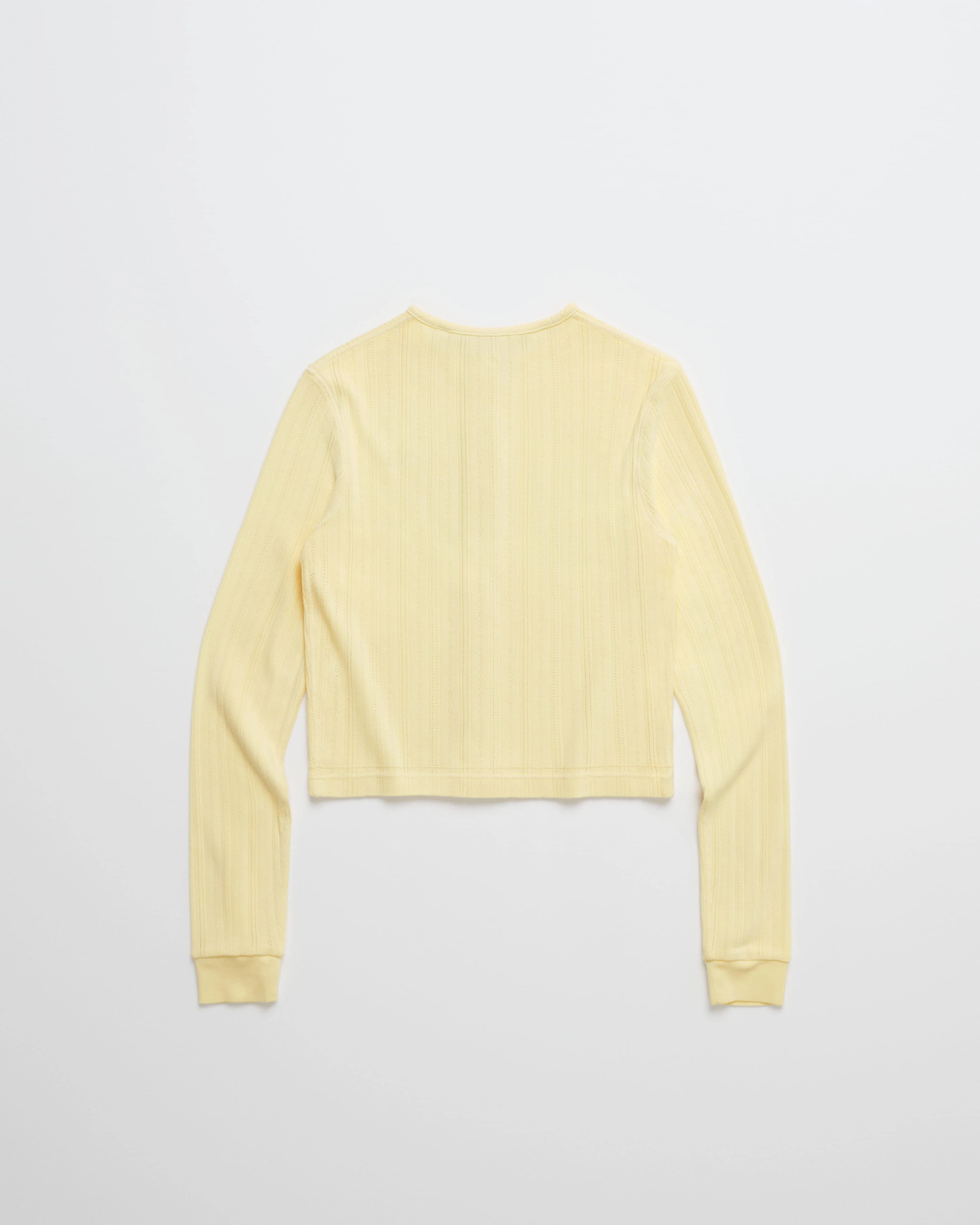 Pointelle Knit Cardigan - Image 3
