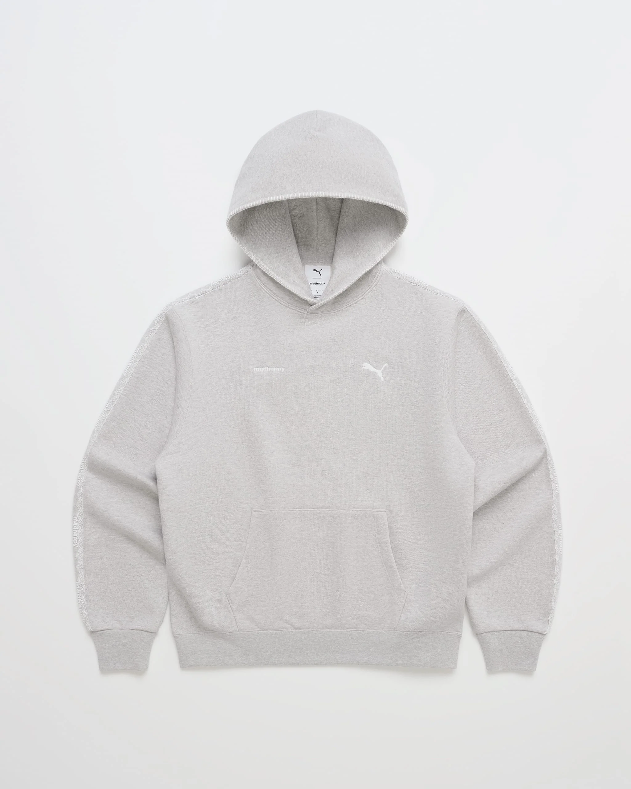 PUMA Lace Trim Fleece Hoodie