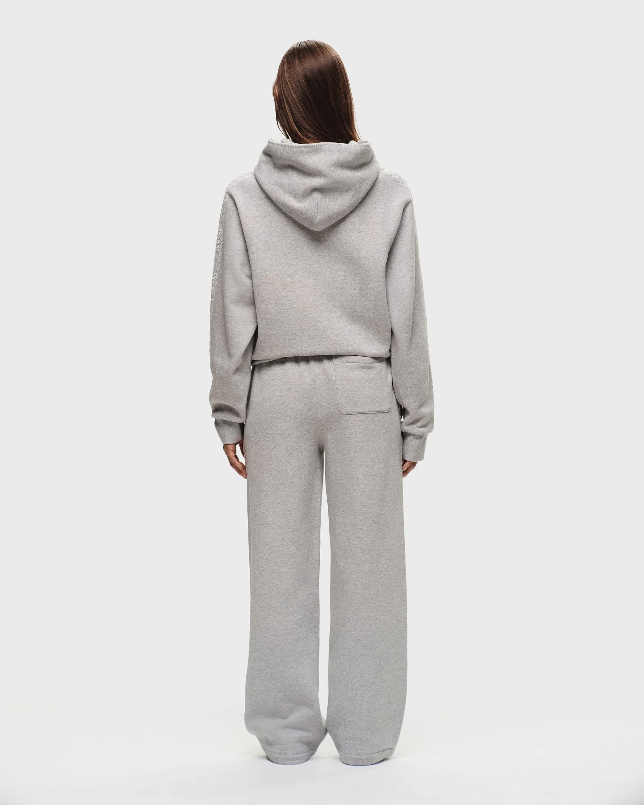 PUMA Lace Trim Fleece Straight Sweatpant - Image 5