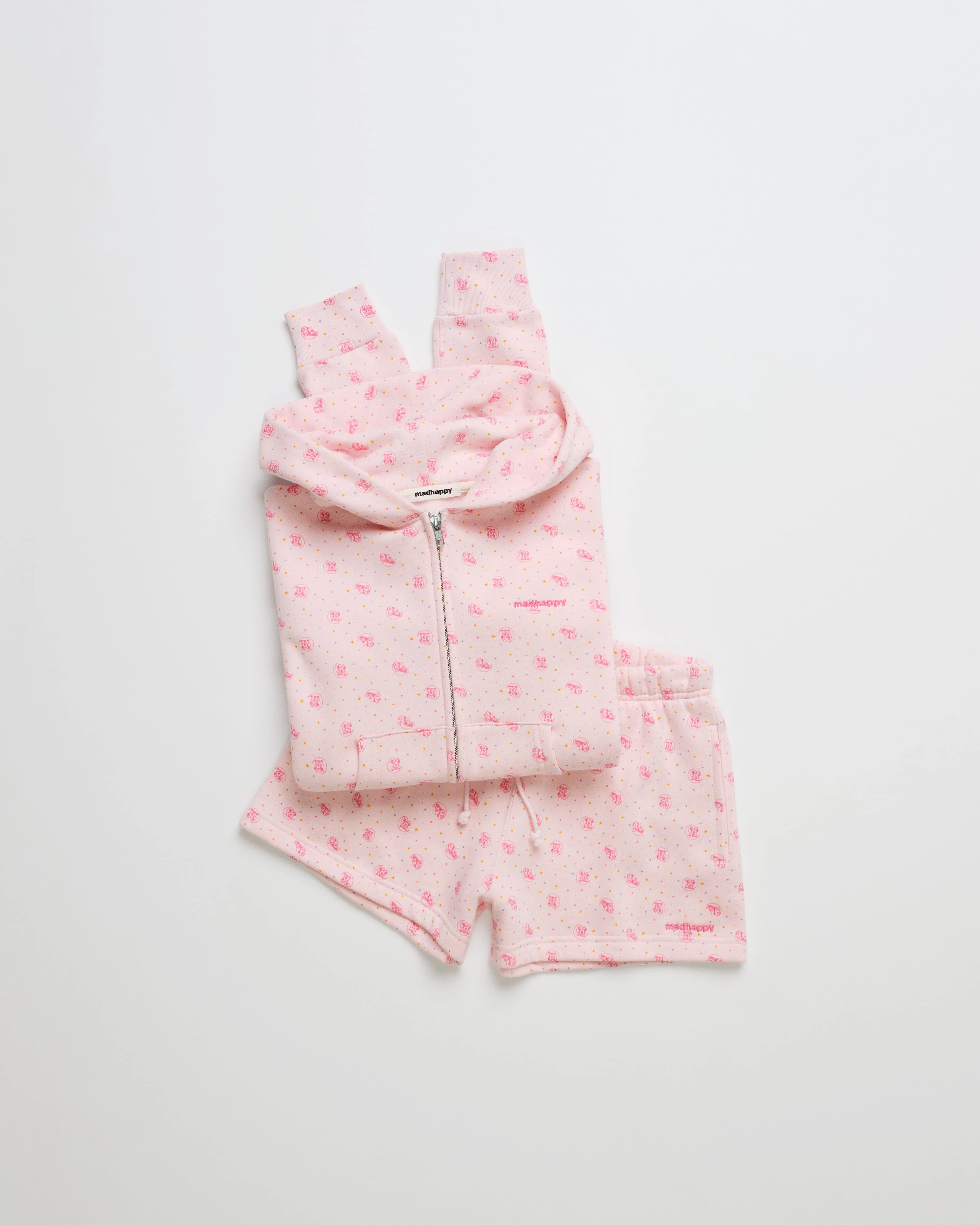 Sleepy Minnie Mouse Shrunken Zip Up - Image 3