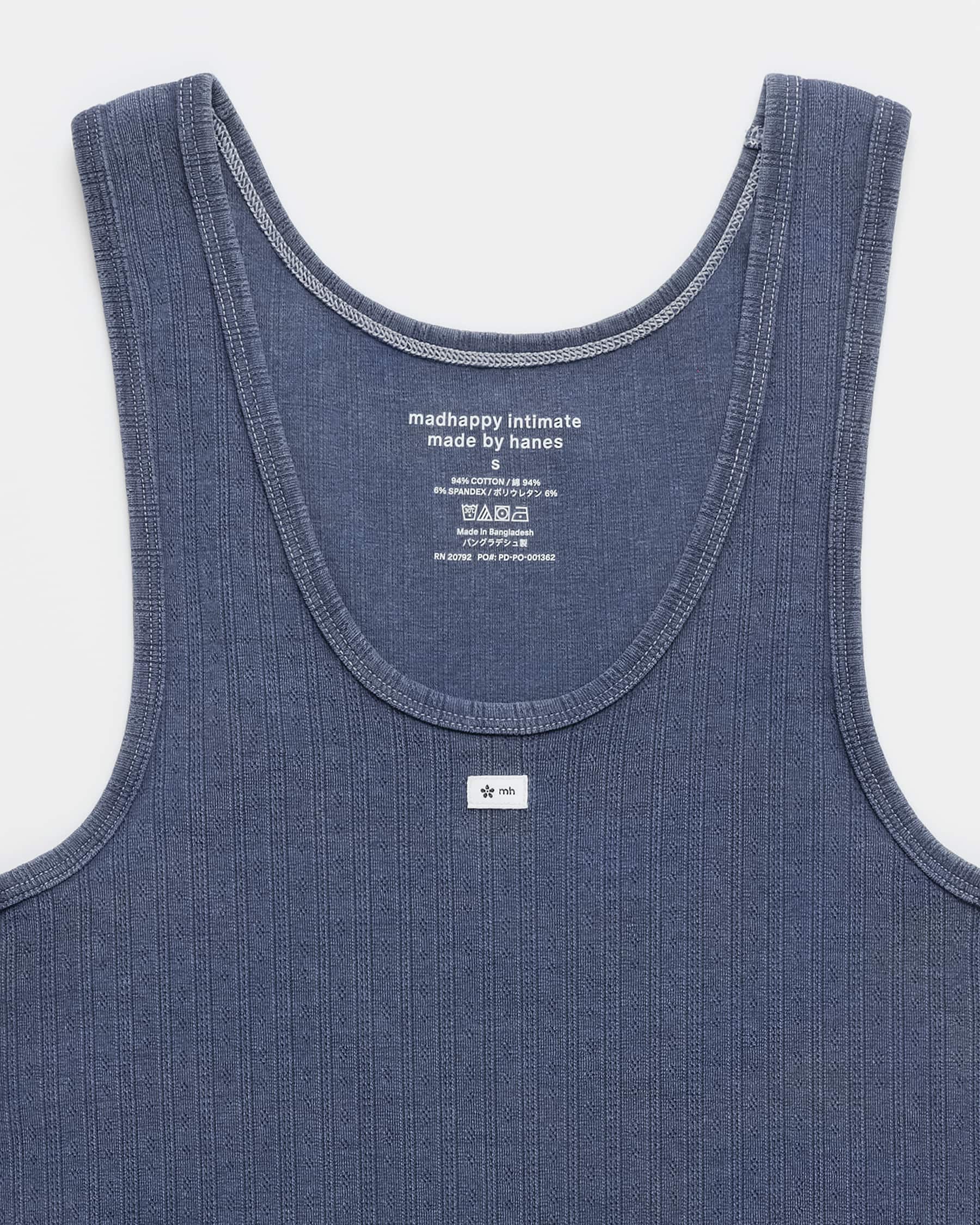 Hanes Pointelle Tank Top - Image 2