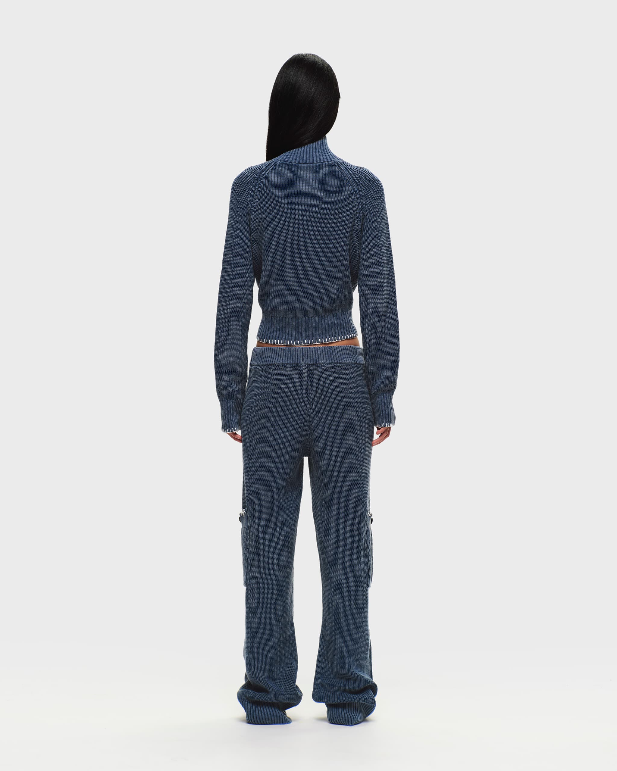 Washed Knit Cargo Pant - Image 5