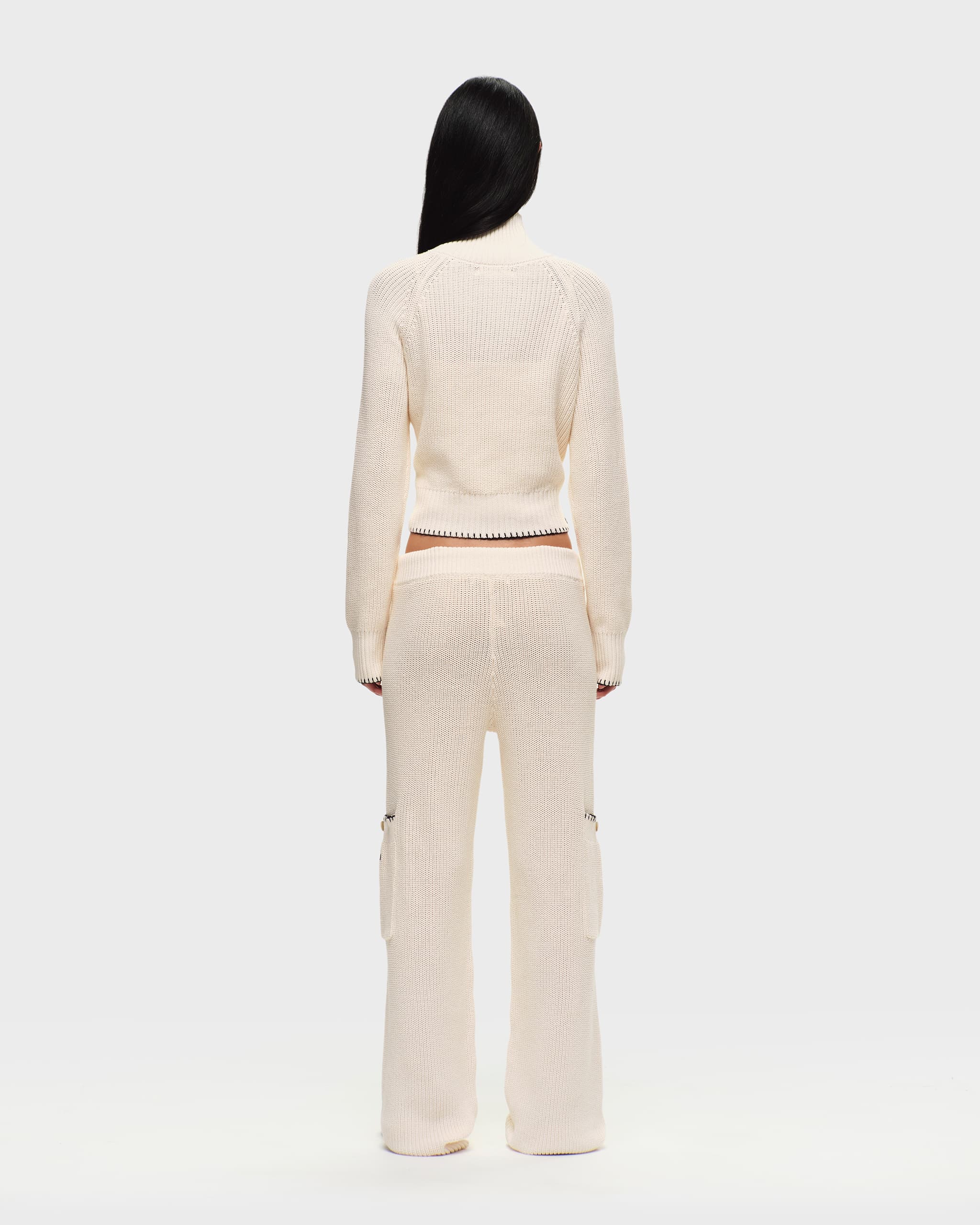Washed Knit Cargo Pant - Image 5