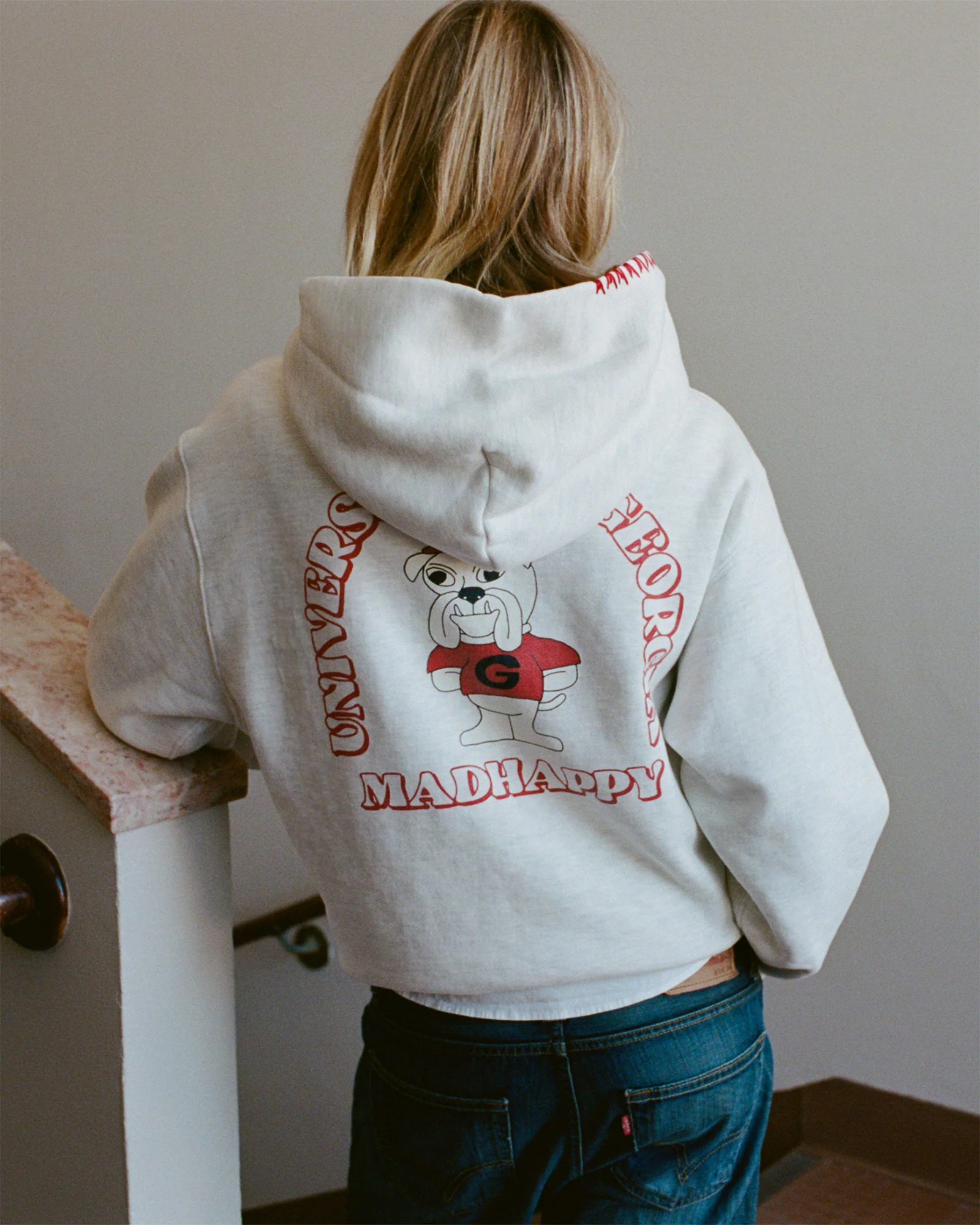 University of Georgia Mascot Fleece Hoodie - Image 4