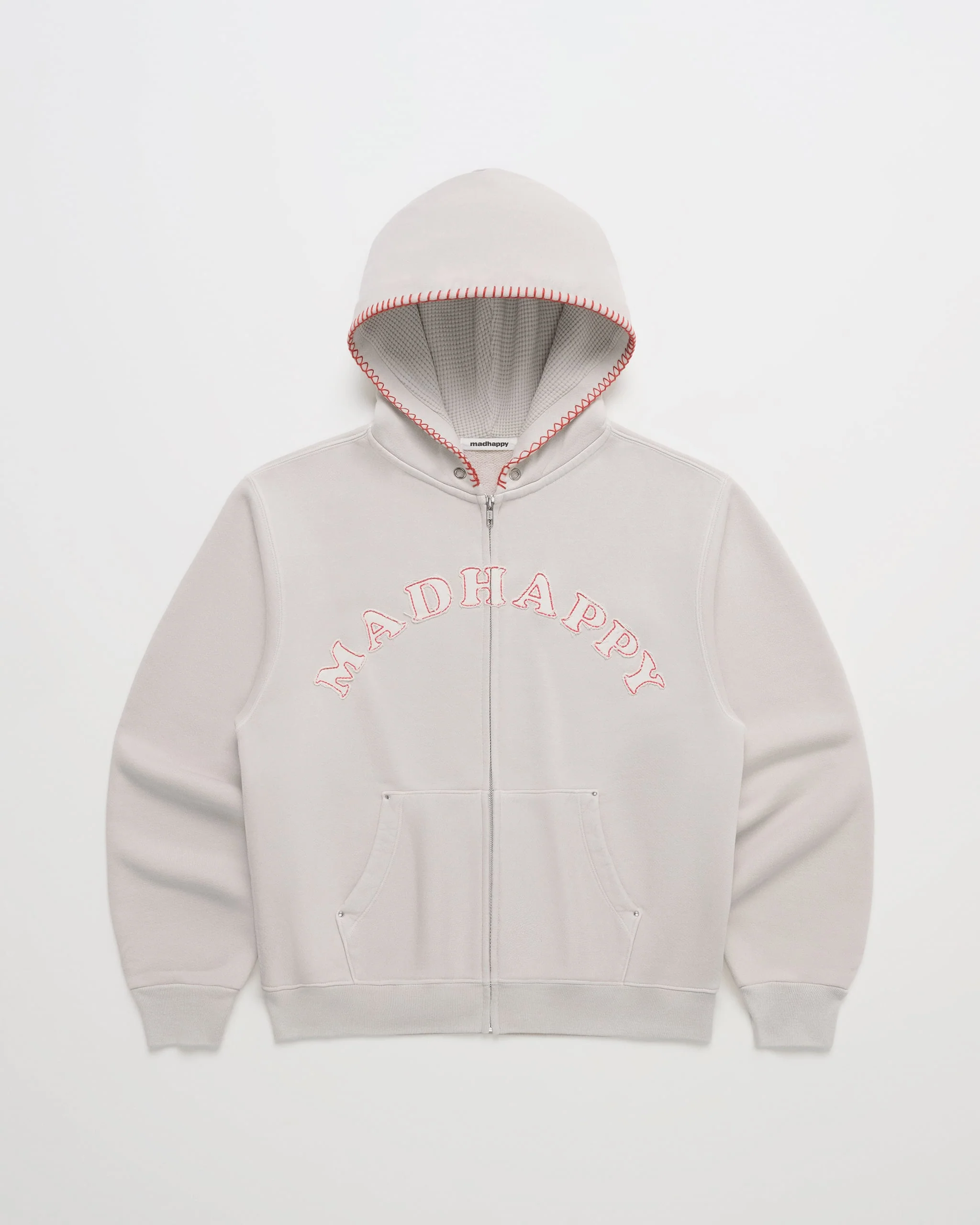 Washed Cooper Applique Zip Up