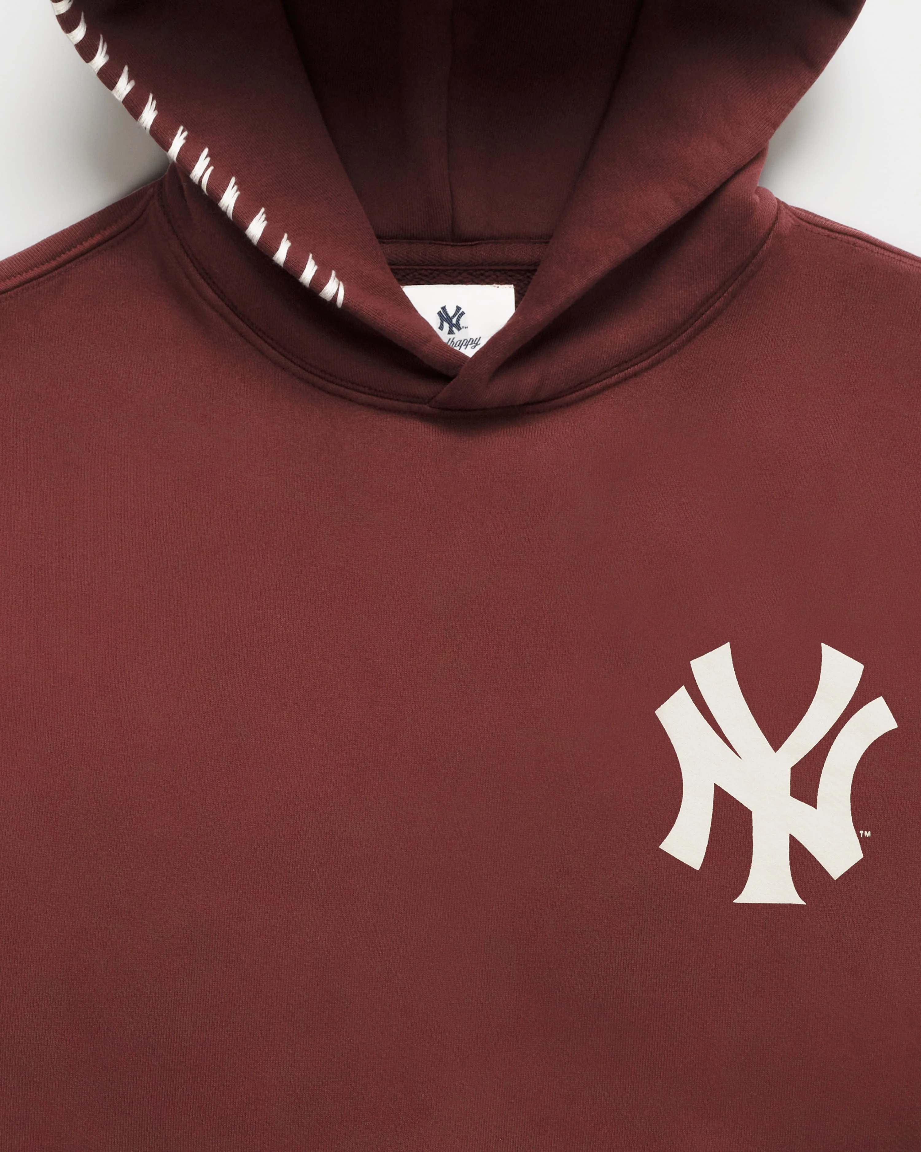 Yankees Washed Fleece Hoodie - Image 3