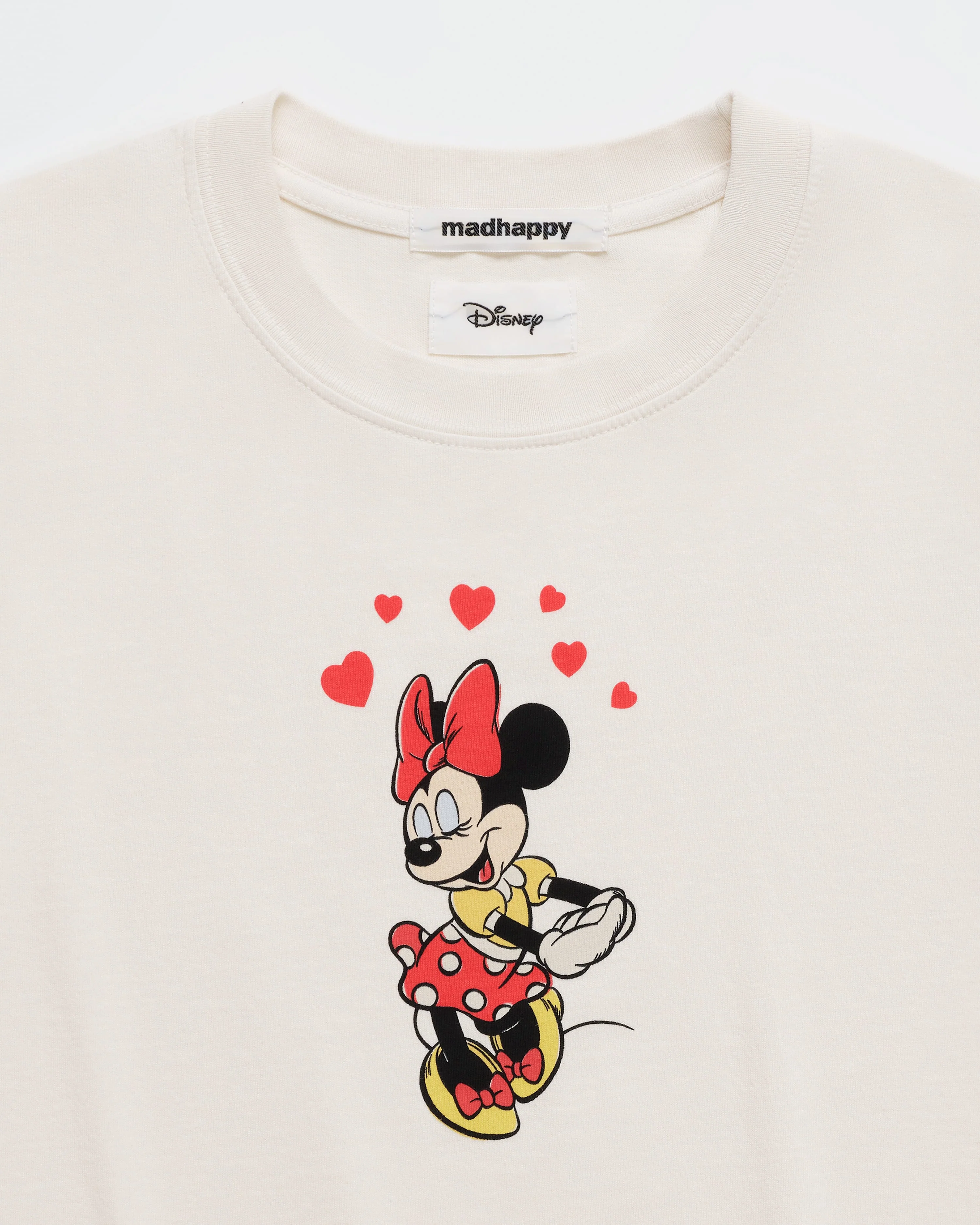 Minnie Mouse Hearts Shrunken Tee - Image 3